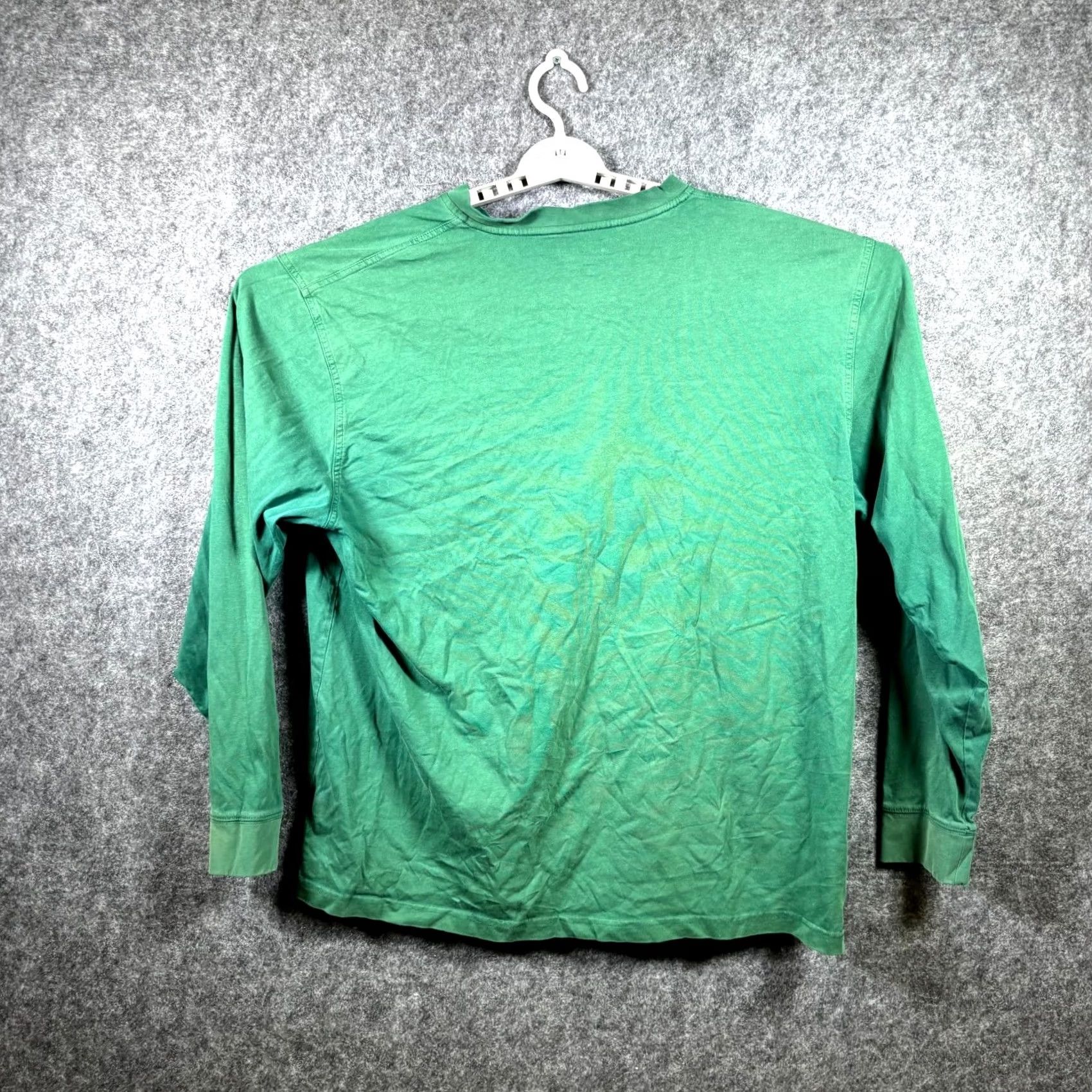 Vintage L.L. Bean T-Shirt Men's XL Green Cotton Henley Casual Button Outdoor Size US XL / EU 56 / 4 - 5 Thumbnail