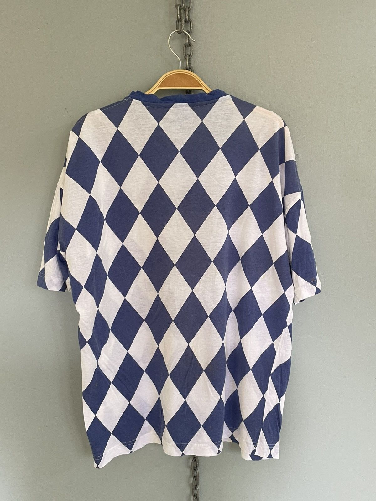 Versace Vintage Versace Classic V2 checker t shirt Size US S / EU 44-46 / 1 - 2 Thumbnail