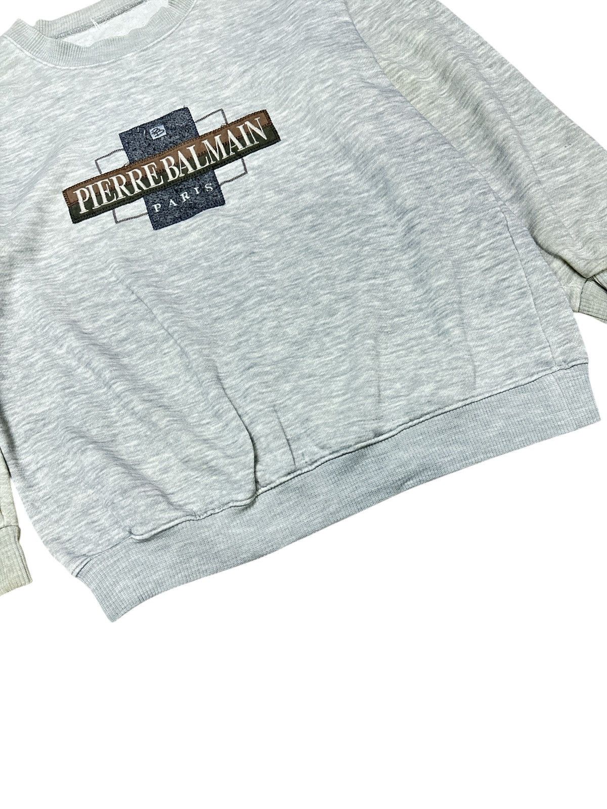 Pierre Balmain Piere Balmain Paris Sweatshirt . Size US L / EU 52-54 / 3 - 4 Thumbnail