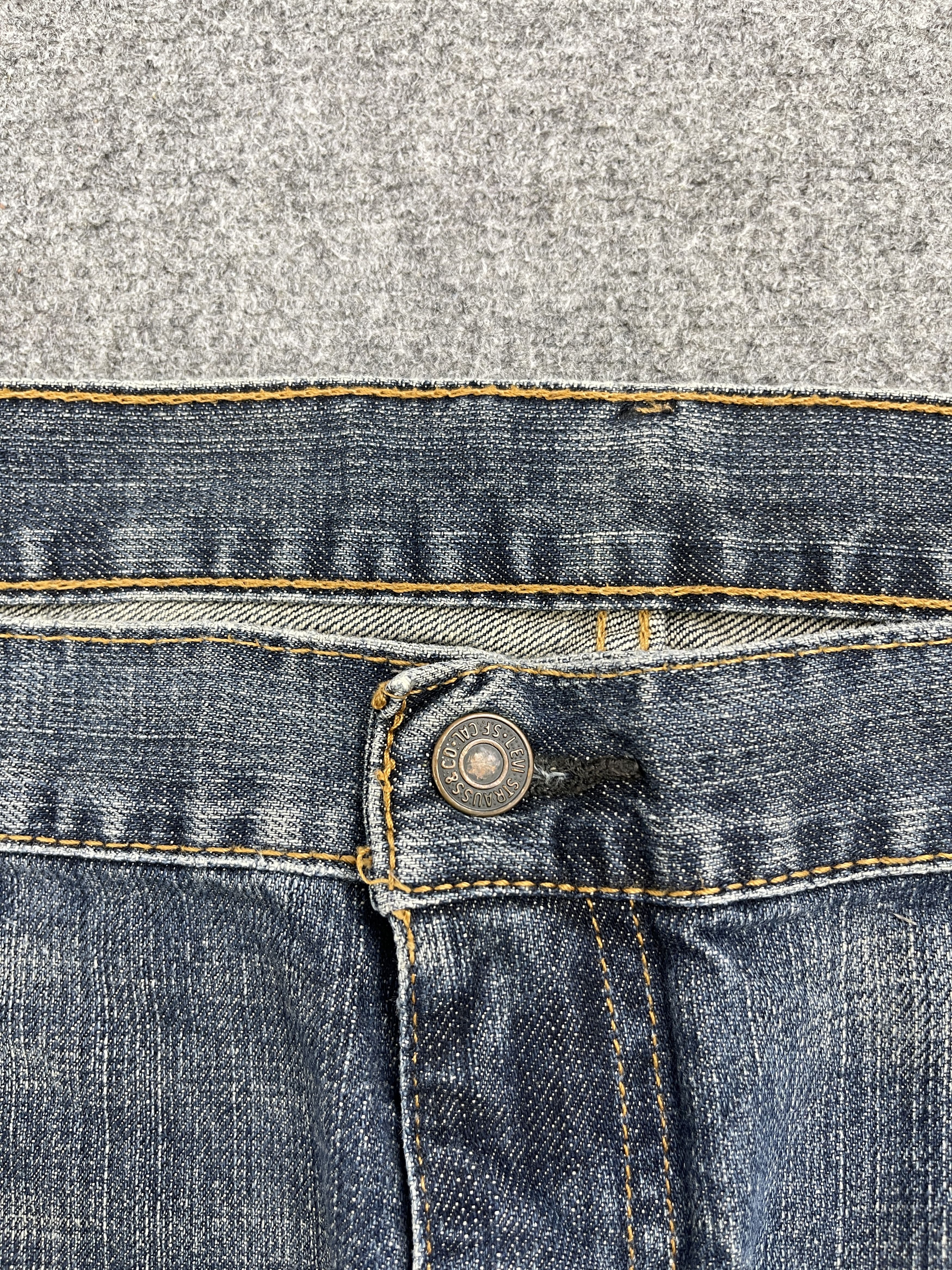 Levi's Big Size Vintage Levis 550 Blue Denim Jeans DP2500 Size US 44 / EU 60 - 10 Thumbnail