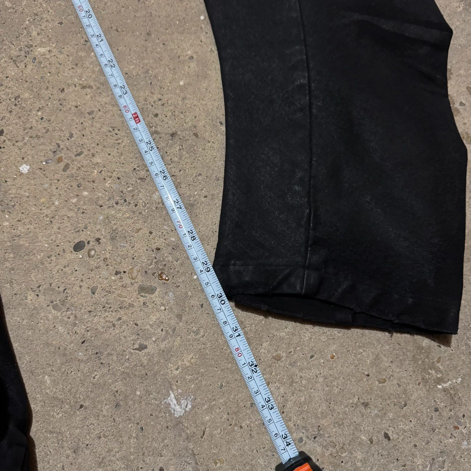 MD75 Md75 waxed j-cut pants Size US 33 - 13 Thumbnail