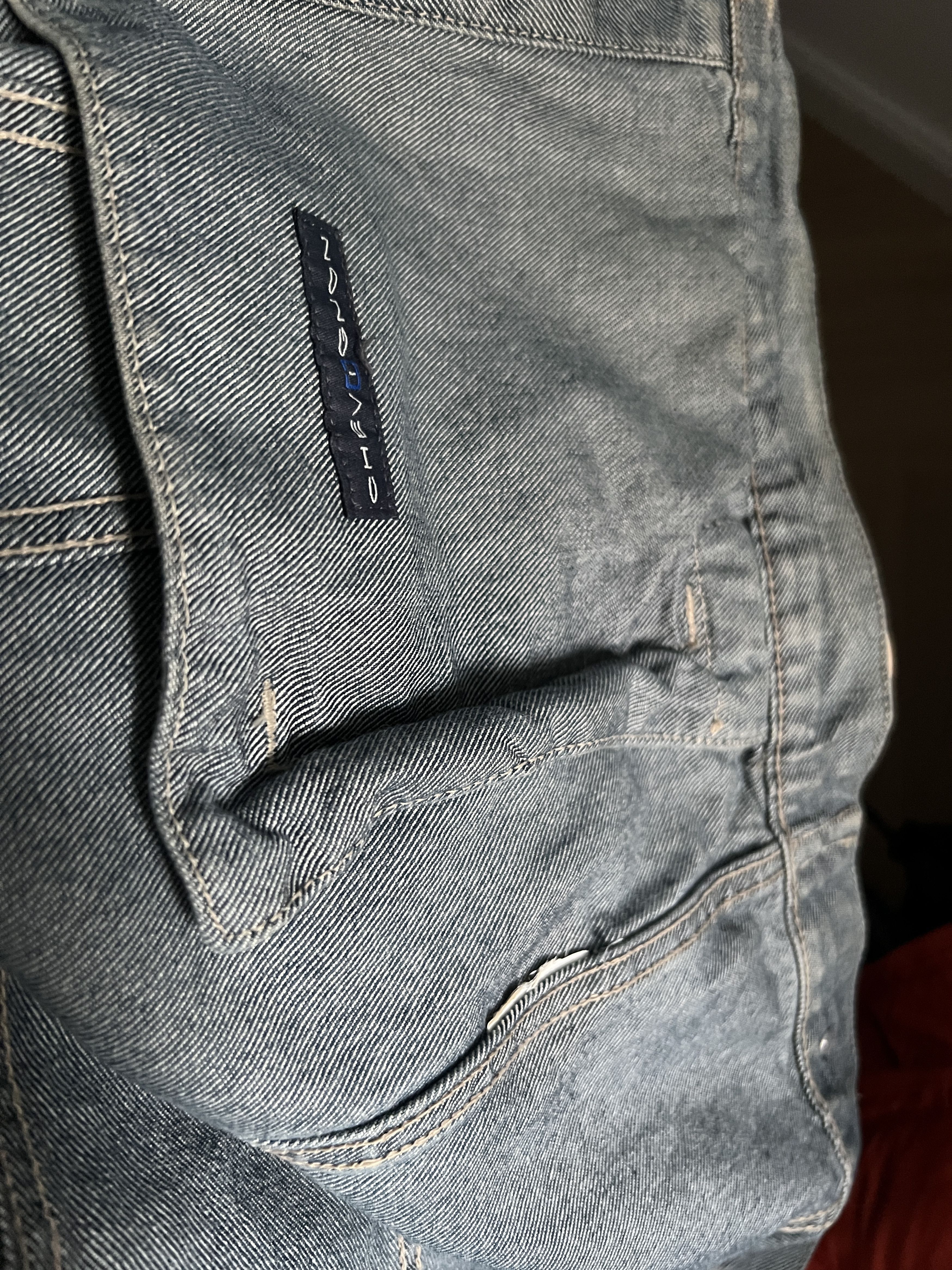 Chevignon CHEVIGNON JEANS VEST Navajo Motorcycle Denim Size US M / EU 48-50 / 2 - 12 Thumbnail