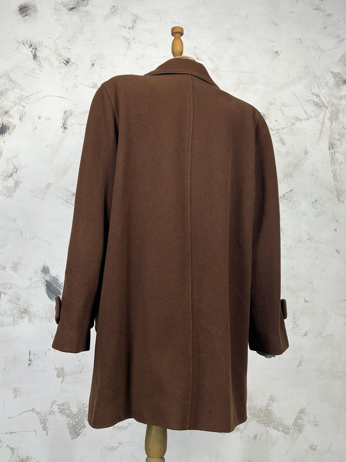DAKS Vintage DAKS Wool Coat Size L - XL 14 Size L / US 10 / IT 46 - 3 Thumbnail