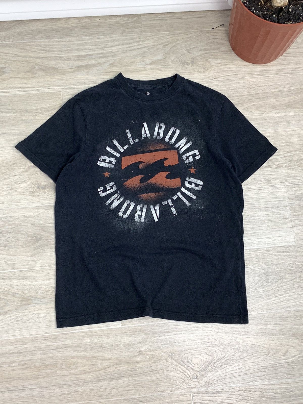 Billabong Billabong Black Tee Surfing Skateboarding T-Shirt Size:M Size US M / EU 48-50 / 2 - 1 Thumbnail