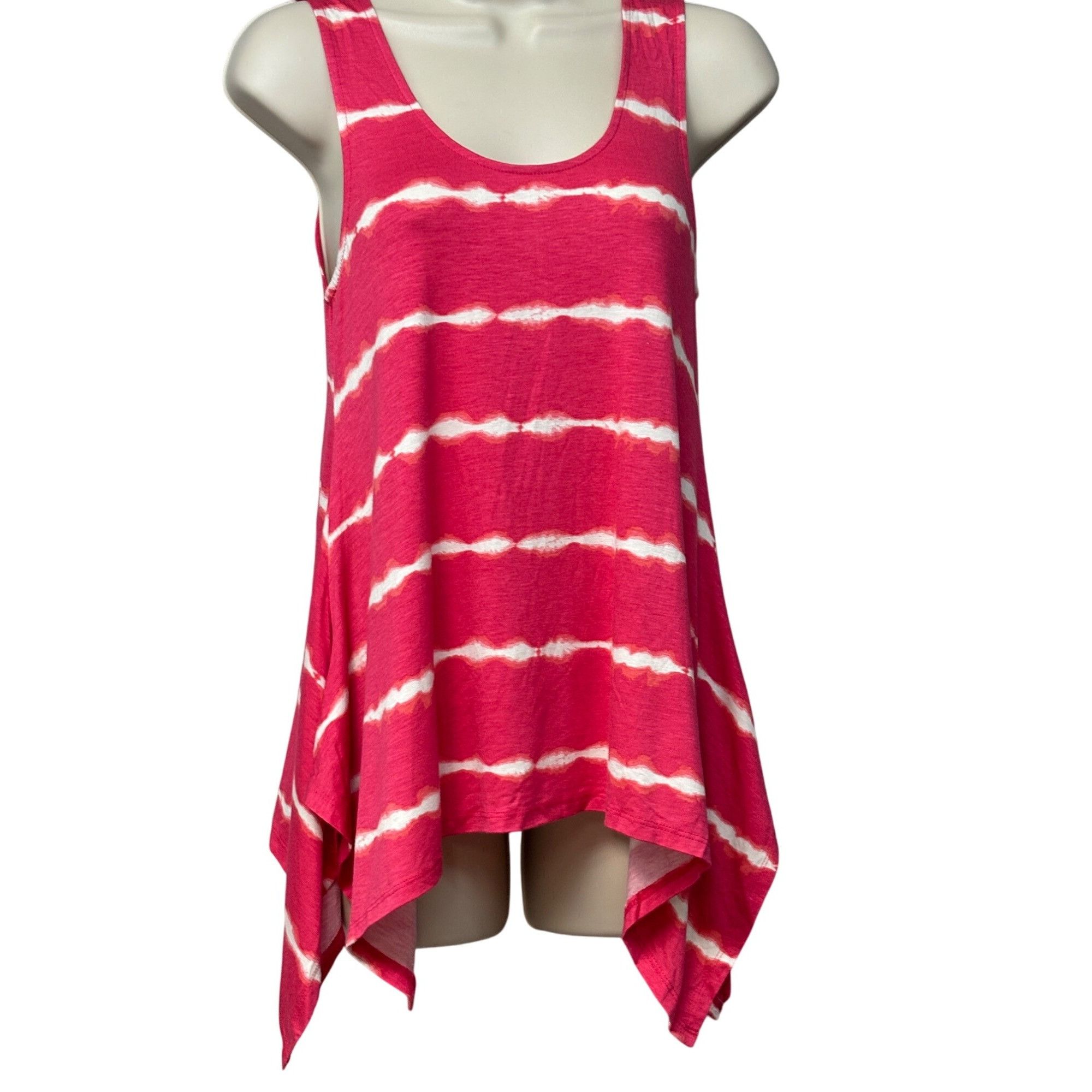 Other Ultra Flirt Junior’s Sharkbite Handkerchief Tank Top, Warm Size S / US 4 / IT 40 - 3 Thumbnail