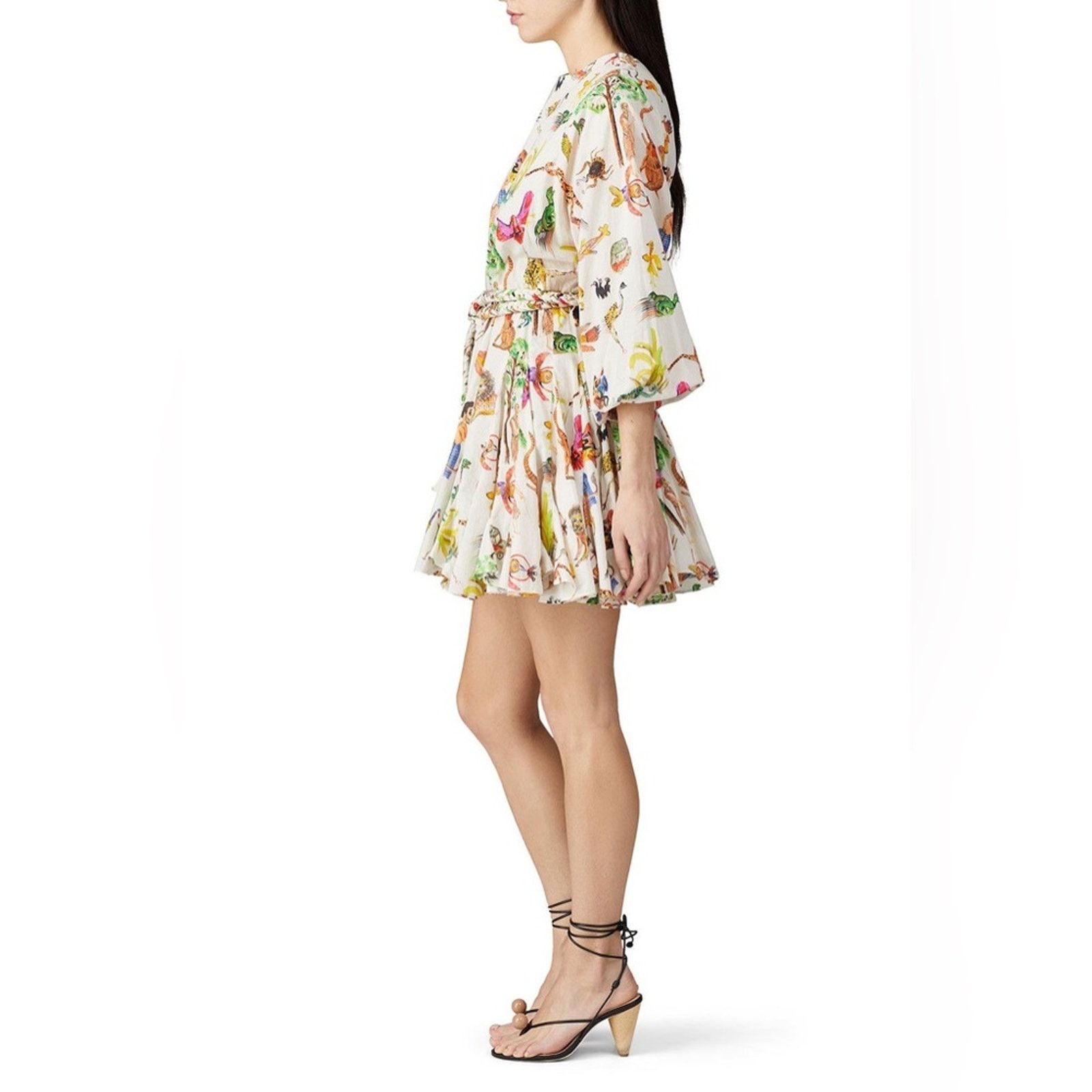 RHODE Rhode Ella Dress Size Small Safari Print Size S / US 4 / IT 40 - 2 Thumbnail