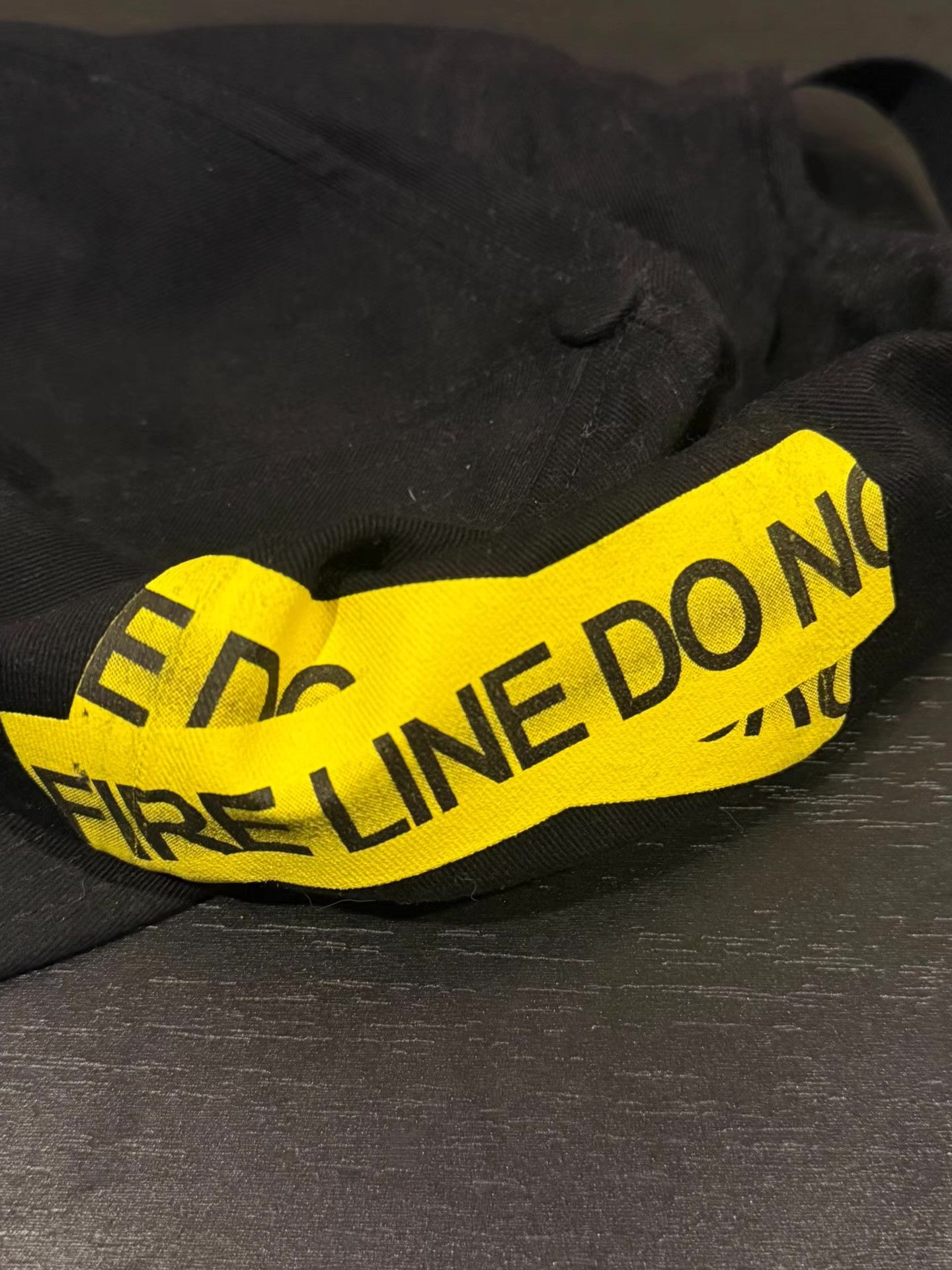 Off-White OFF-WHITE black baseball cap Ｑ20 Size ONE SIZE - 2 Thumbnail