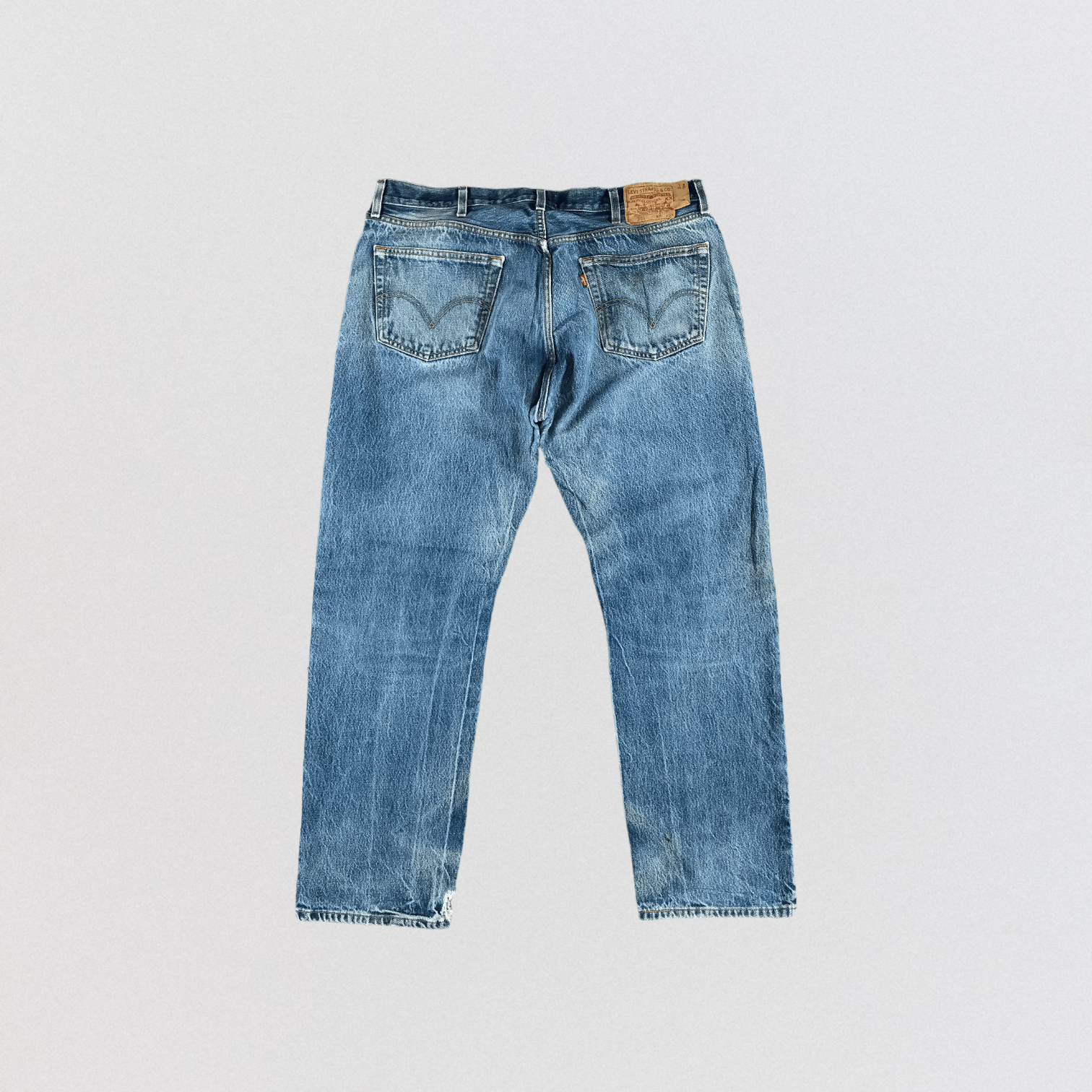 Levi's × Vintage Vintage Blue Wash Levis 501 Jeans-JM3025 Size US 40 / EU 56 - 2 Thumbnail