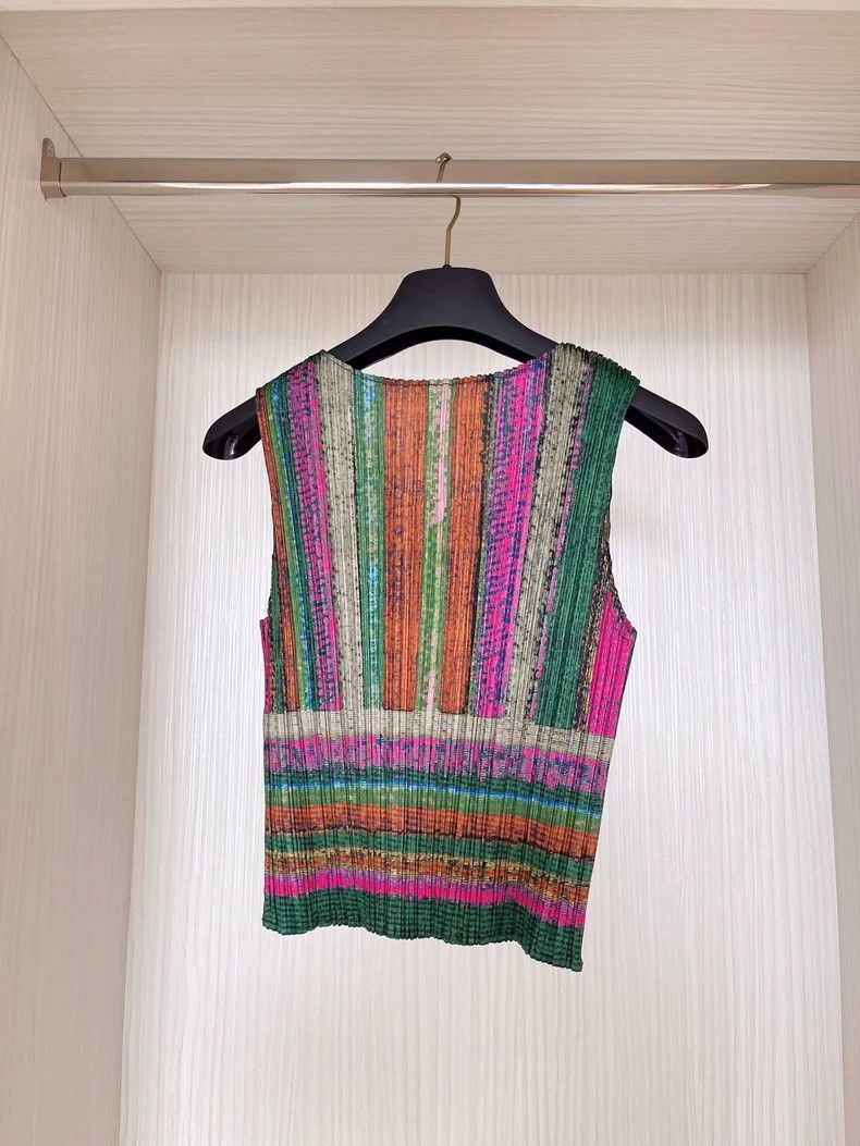 Issey Miyake Issey Miyake size:3 Ethnic-style striped vest Size S / US 4 / IT 40 - 2 Thumbnail