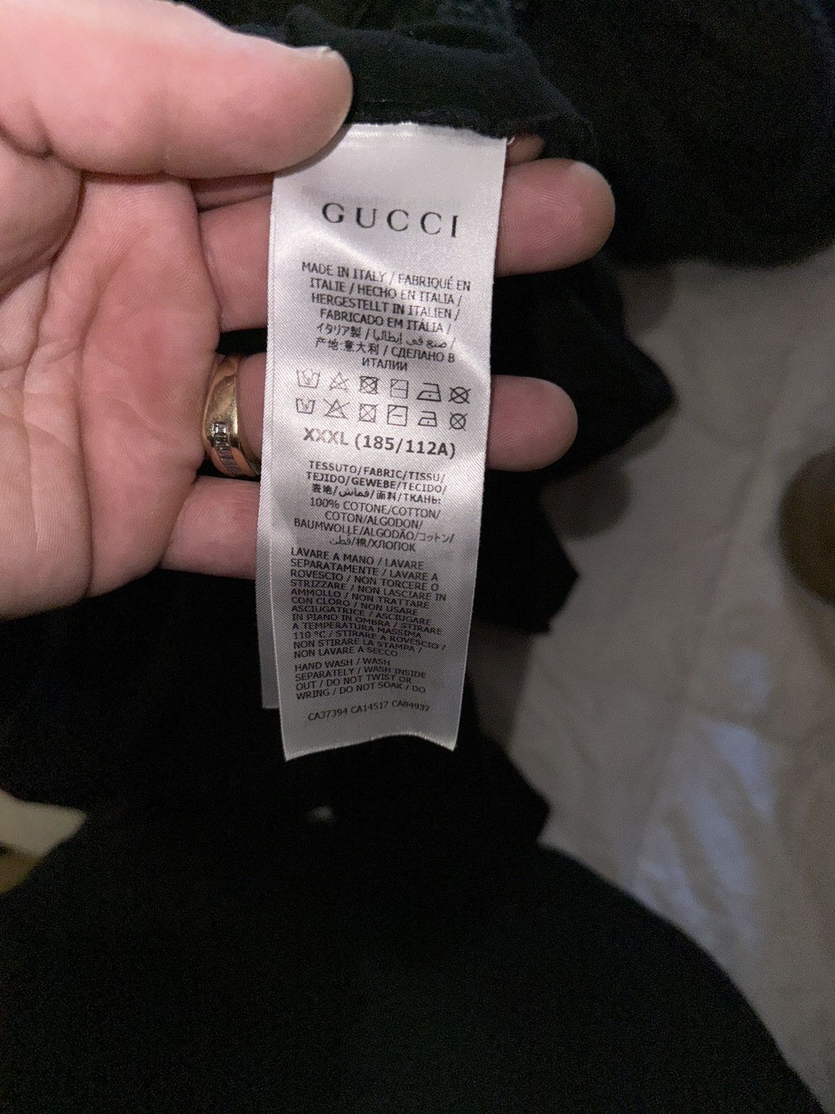 Gucci Gucci OVERSIZE WASHED T-SHIRT WITH GUCCI LOGO Size US XXL / EU 58 / 5 - 3 Thumbnail