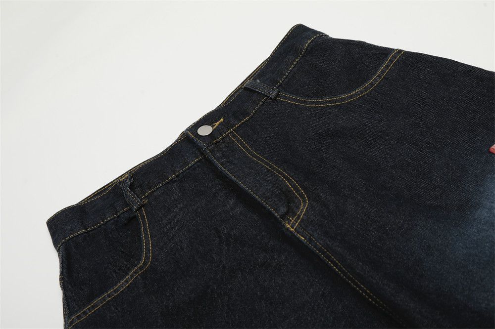 Vintage Men's punk patchwork plaid scimitar jeans y2k Size US 32 / EU 48 - 4 Thumbnail