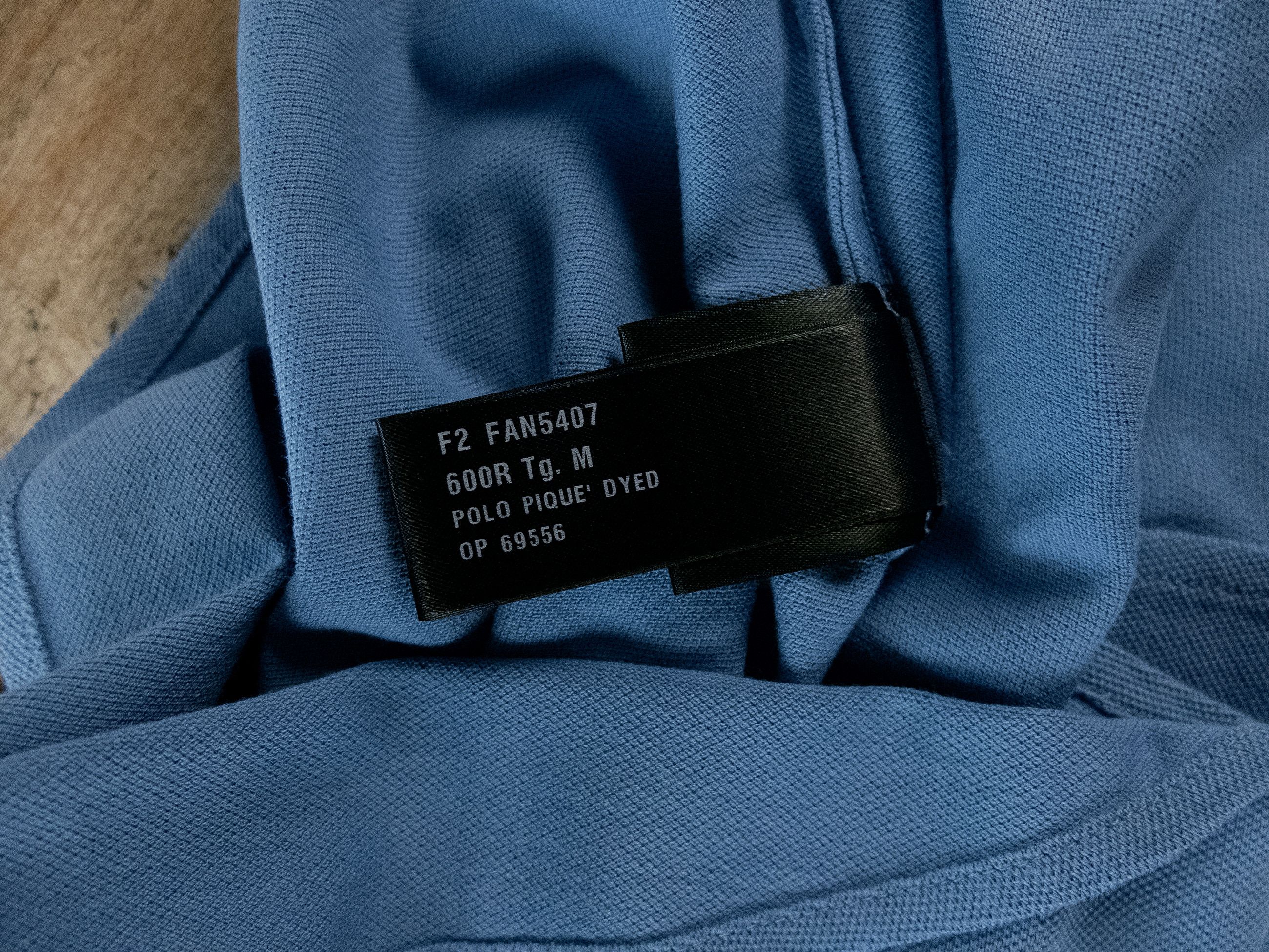 Loro Piana LORO PIANA blue pique cotton polo shirt Medium NWT Size US M / EU 48-50 / 2 - 7 Thumbnail