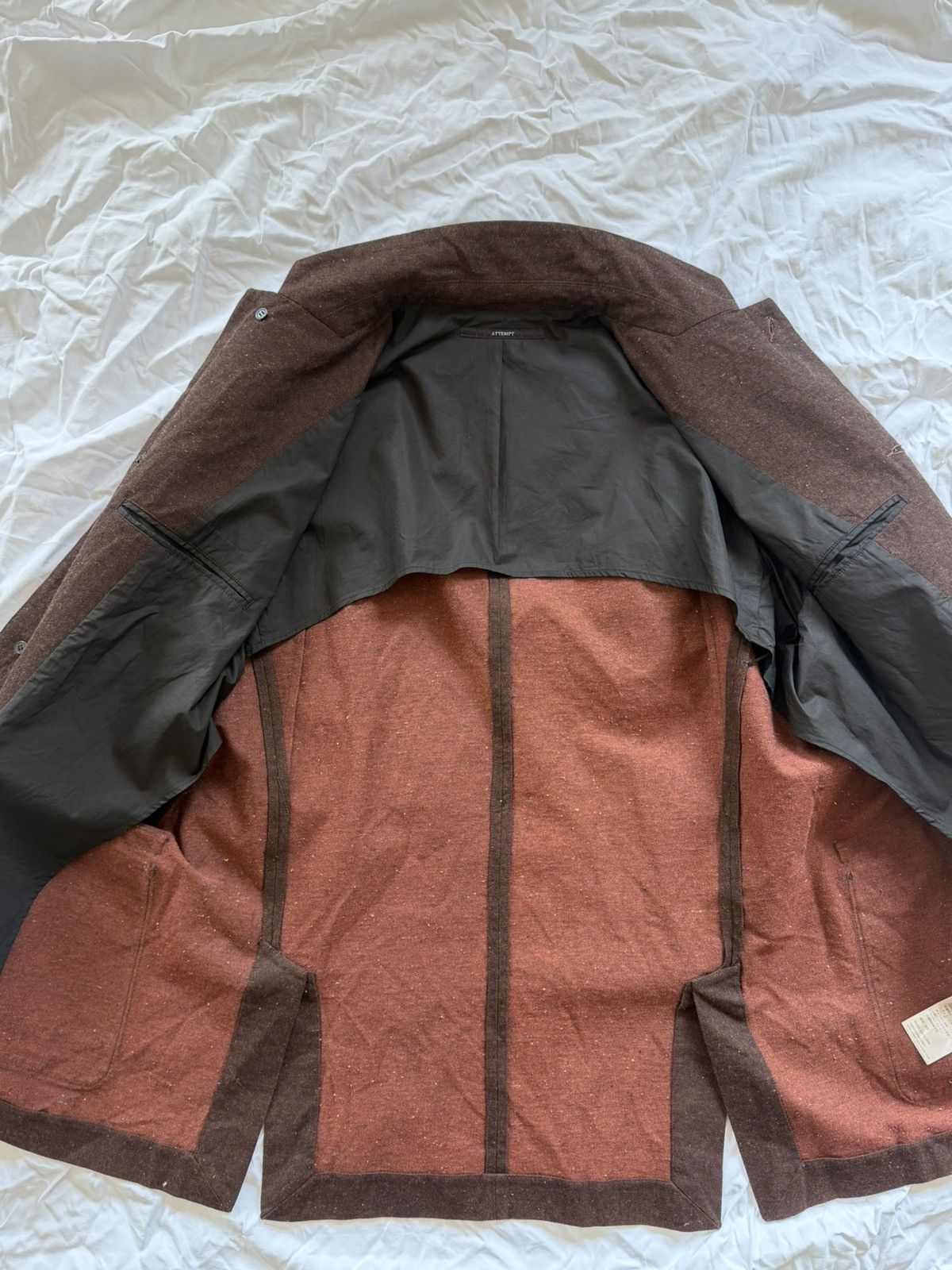 Other ATTEMPT — Speckled Stand-Collar Work Jacket (Liang Dong) Size US L / EU 52-54 / 3 - 5 Thumbnail