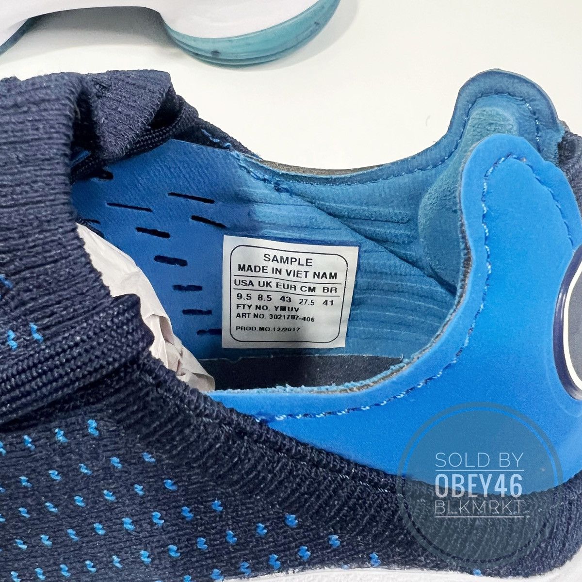 Under Armour Under Armour Curry 4 Low Deep Navy Blue/White Sample 9.5 Size US 9.5 / EU 42-43 - 5 Thumbnail