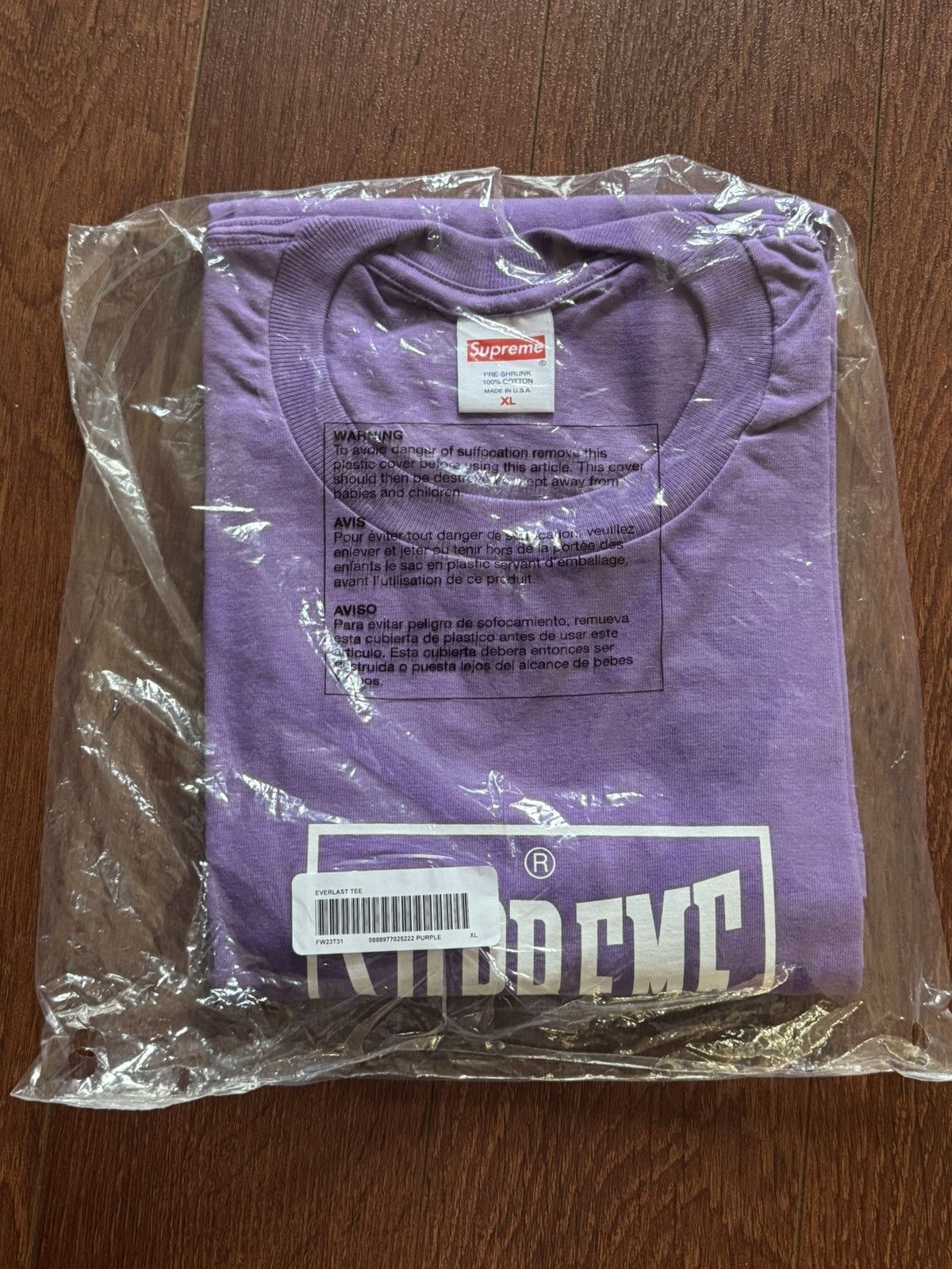 Supreme Supreme FW23 Everlast SS Tee Size US XL / EU 56 / 4 - 3 Thumbnail