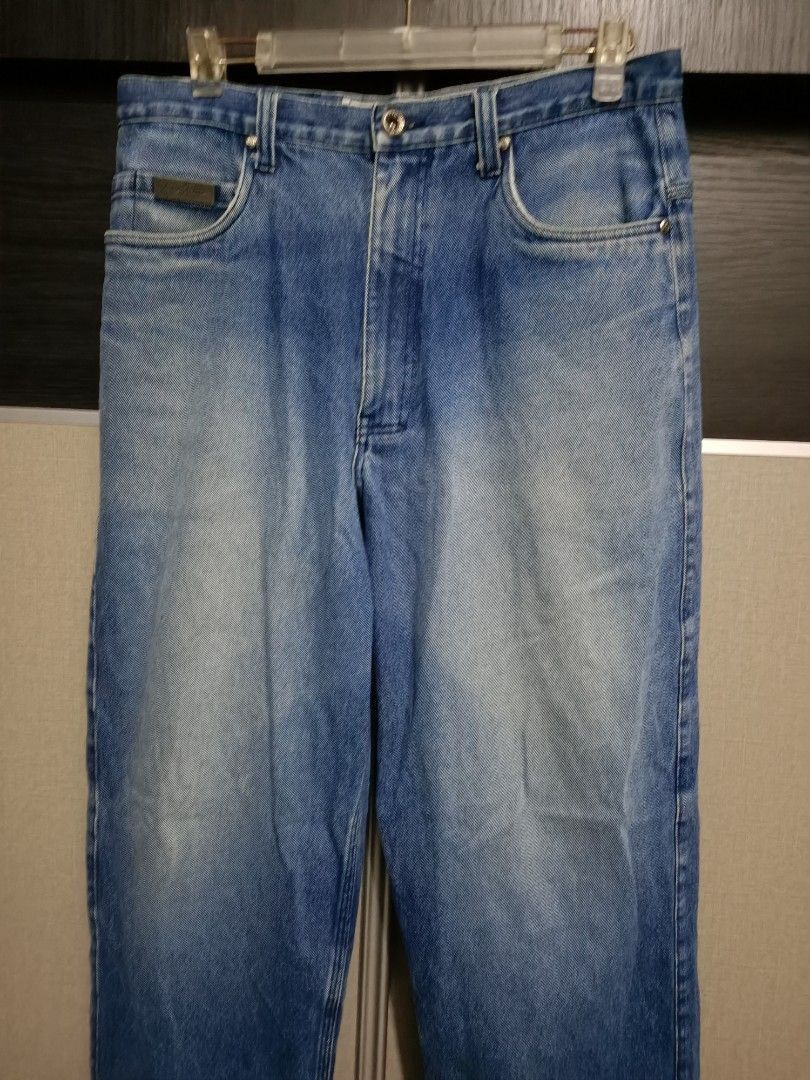 Karl Kani Y2K Karl Kani Baggy Light Wash Jeans (W32 L42) Size US 32 / EU 48 - 2 Thumbnail