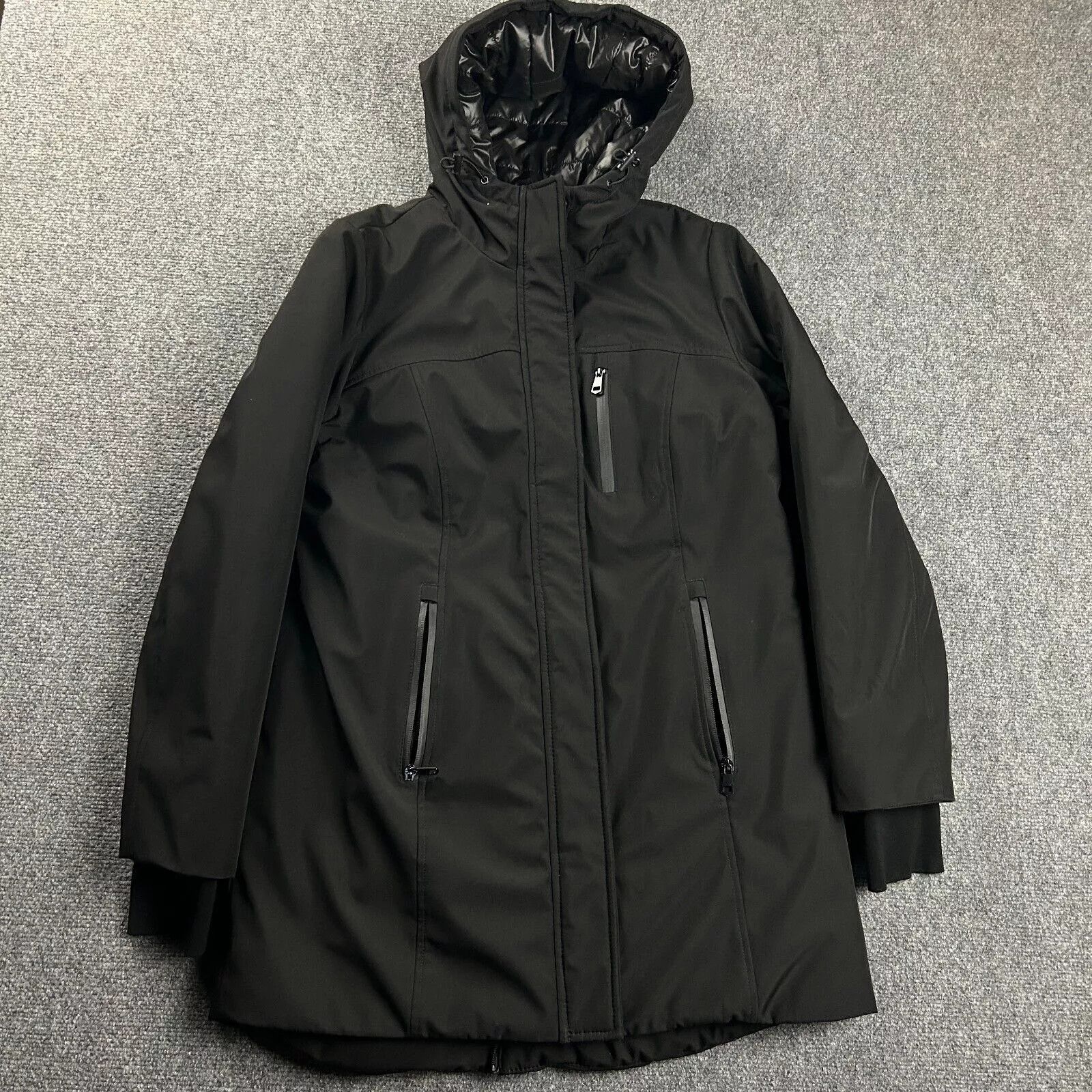 Other Sebby Collection Jacket Womens Large Rain Mid Length Size L / US 10 / IT 46 - 1 Thumbnail