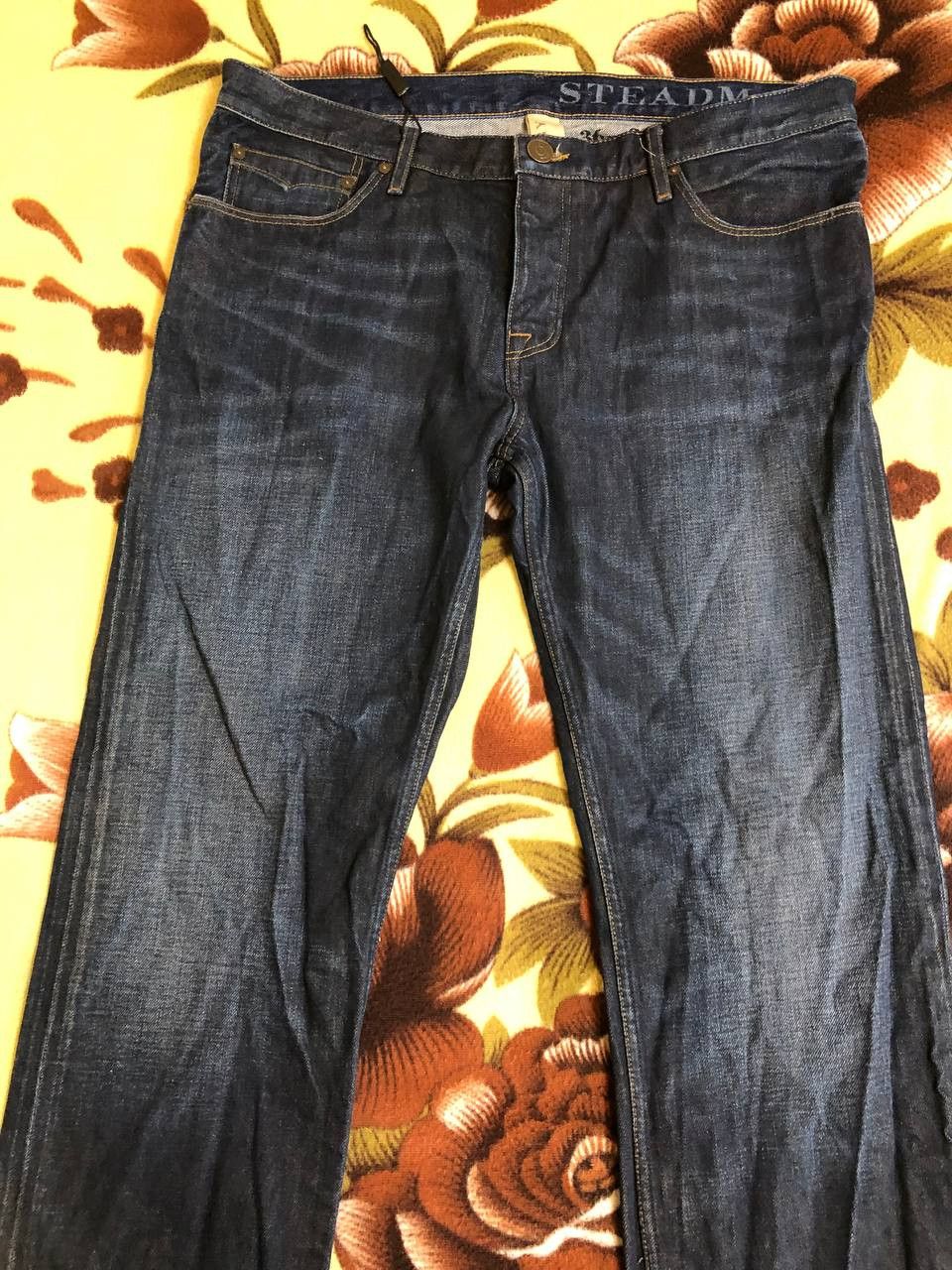 Burberry Burberry Brit Steadman Blue Jeans Button Fly Mens Denim Size US 36 / EU 52 - 16 Thumbnail
