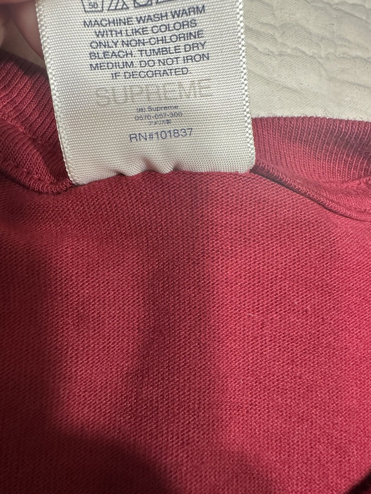 Supreme Supreme Red Mouse Tee/Medium Size US M / EU 48-50 / 2 - 3 Thumbnail