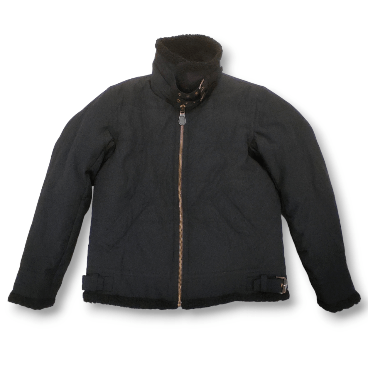 Avirex AVIREX Type B-3 Flight Bikers Black Rugged Jacket Size US M / EU 48-50 / 2 - 3 Thumbnail