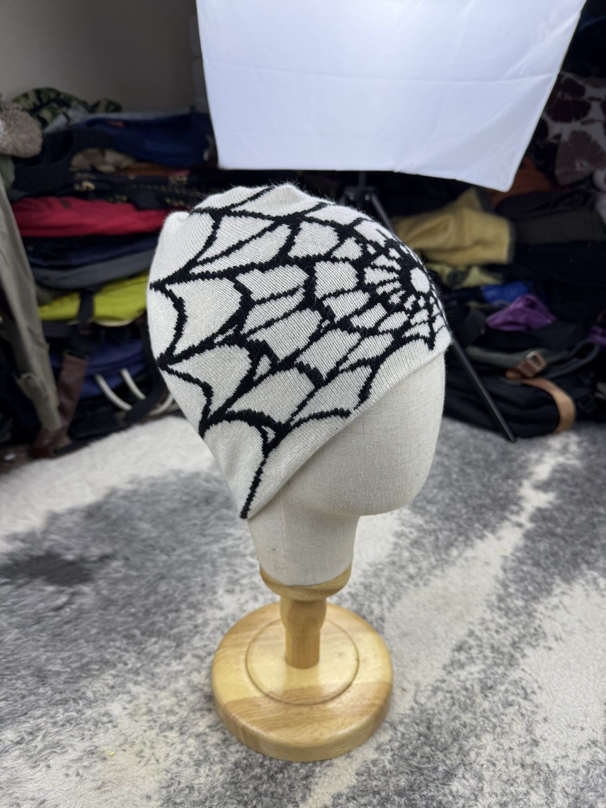 🔥RARE🔥 Spider Web Beanie Hat
