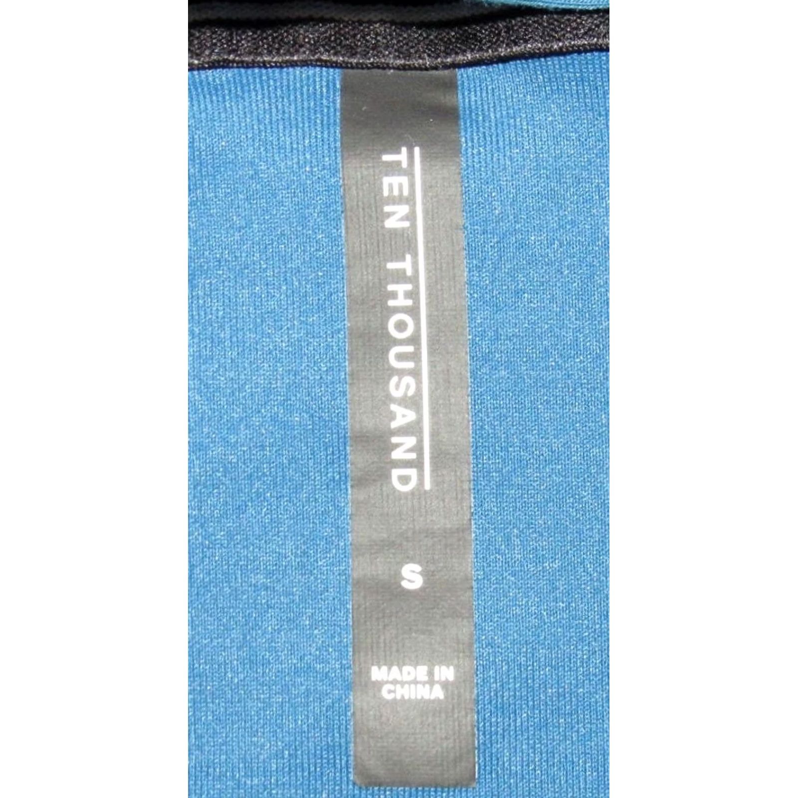 Ten Thousand TEN THOUSAND Blue Midweight Tech Hoodie Small Men XS Size US S / EU 44-46 / 1 - 4 Thumbnail