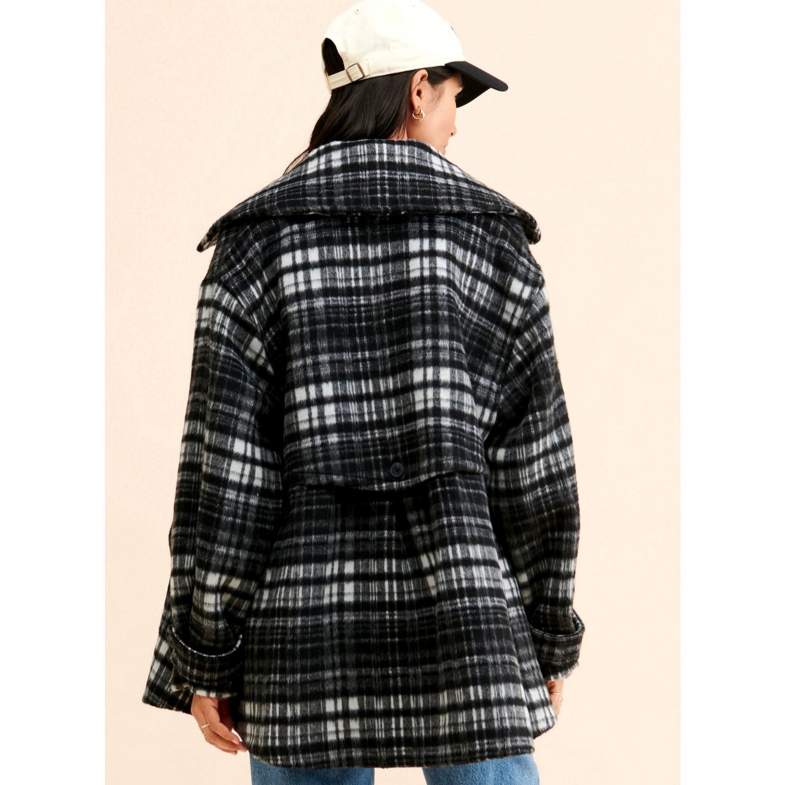 Free People Free People Highlands Wool Peacoat Black Size M Size M / US 6-8 / IT 42-44 - 5 Thumbnail