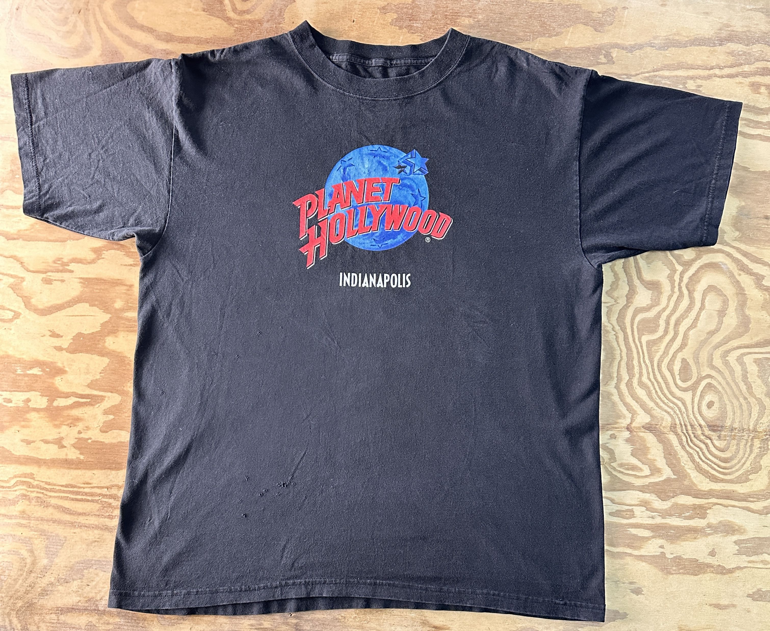 Planet Hollywood × Vintage Planet Hollywood Indianapolis Tee . XL Size US XL / EU 56 / 4 - 1 Thumbnail