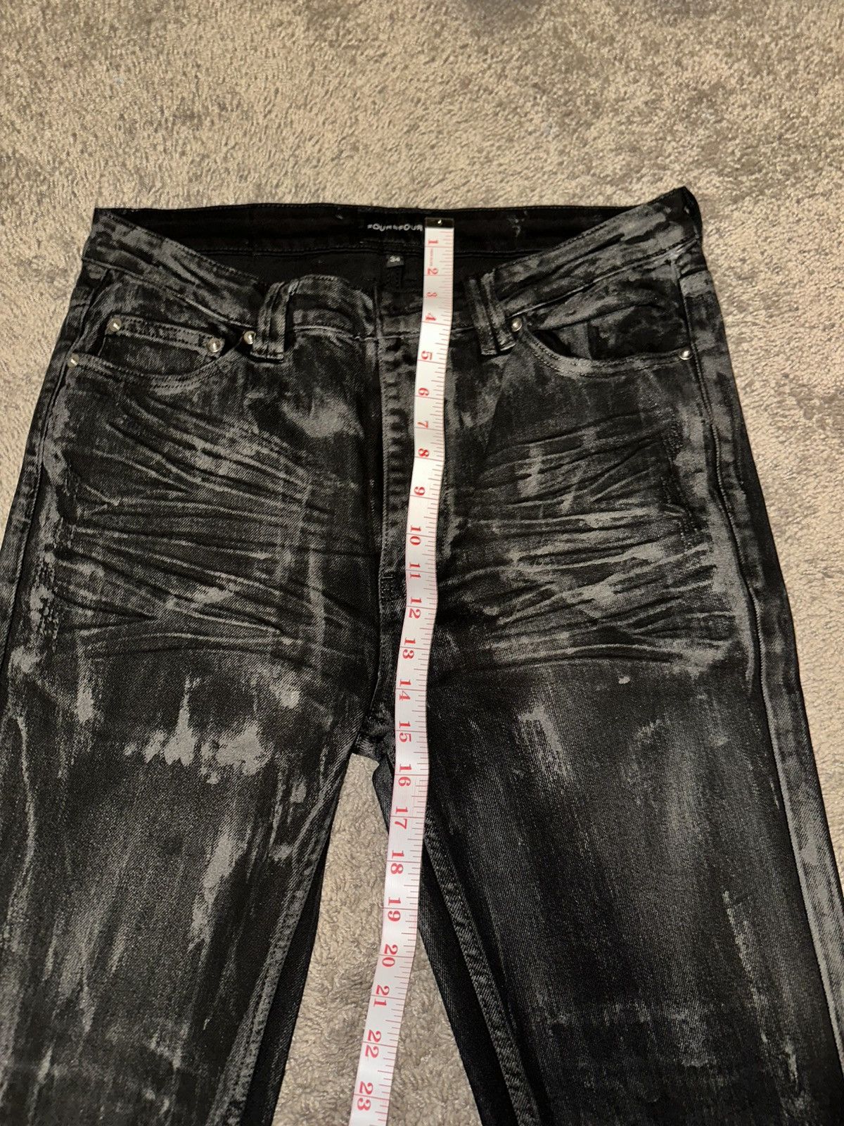 Other Black Flared Denim Size US 34 / EU 50 - 8 Thumbnail