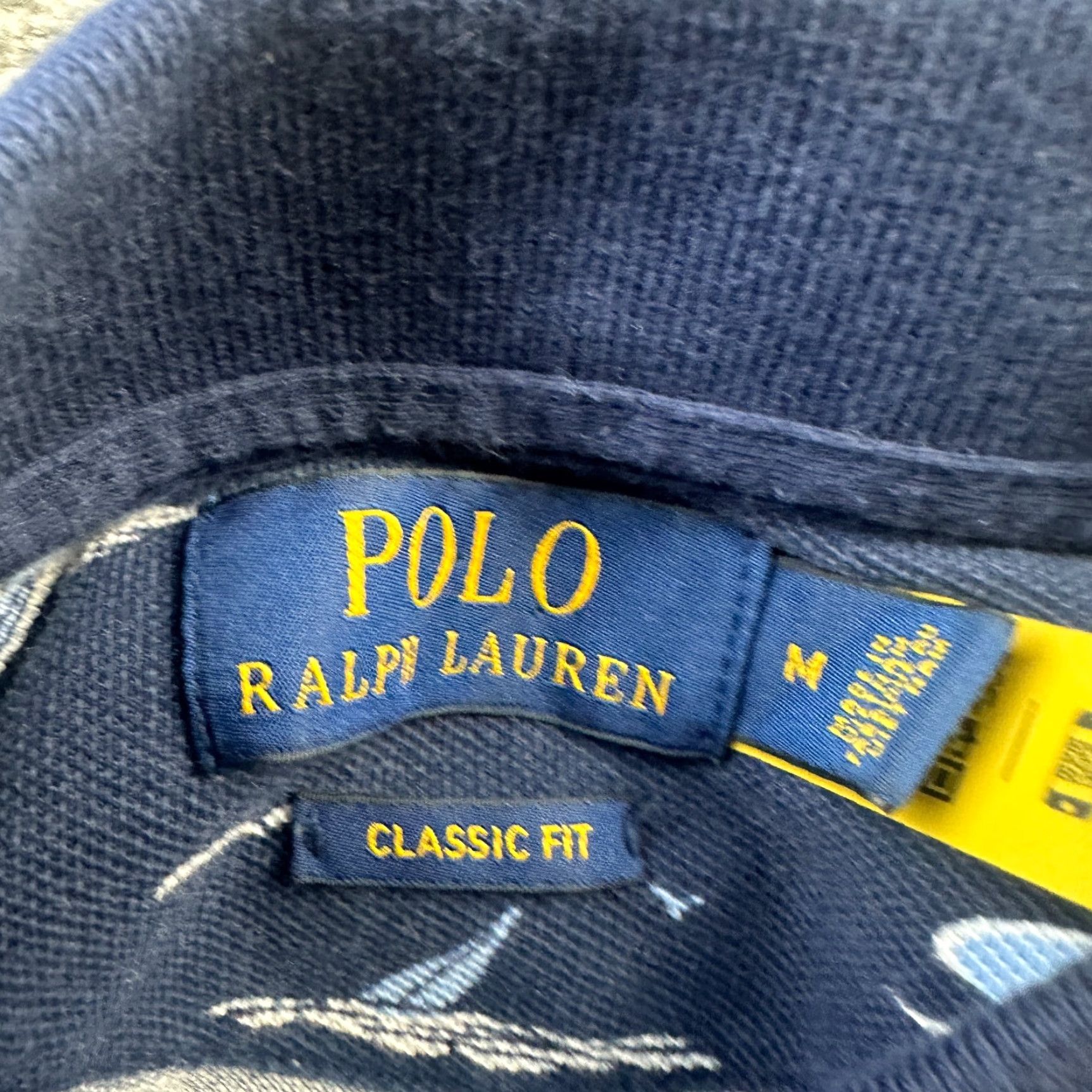 Polo Ralph Lauren Polo Ralph Lauren Shirt Mens Medium Blue Hawaiian All Over Print Pony Sailing Size US M / EU 48-50 / 2 - 6 Thumbnail