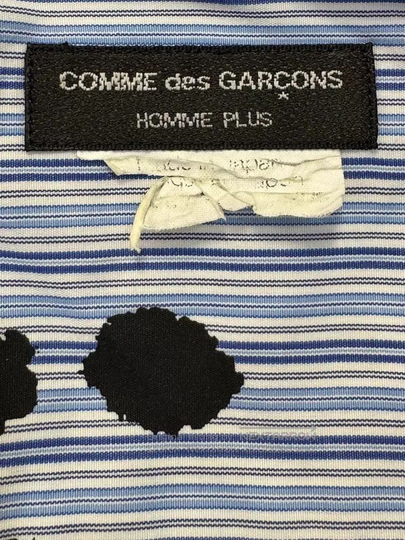 Comme des Garcons Comme des Garcons Size F Striped short-sleeve shirt Size US S / EU 44-46 / 1 - 3 Thumbnail