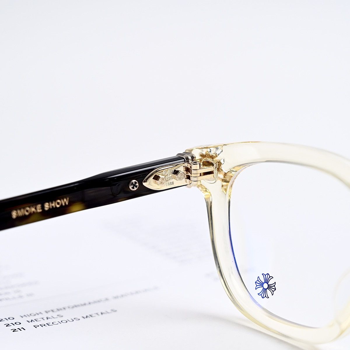 Chrome Hearts CHROME HEARTS SMOKE SHOW GLASSES Size ONE SIZE - 9 Thumbnail