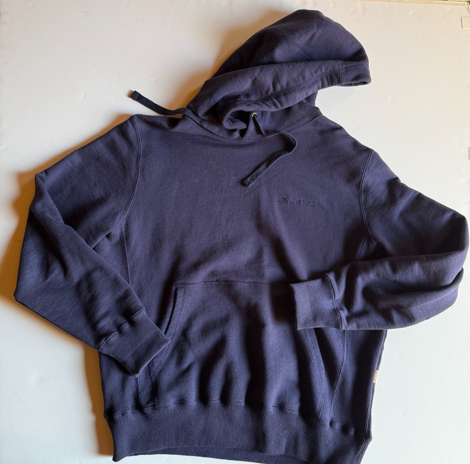 Aime Leon Dore Aimé Leon Dore Classic Logo Hoodie in Navy Blue Size US M / EU 48-50 / 2 - 1 Thumbnail