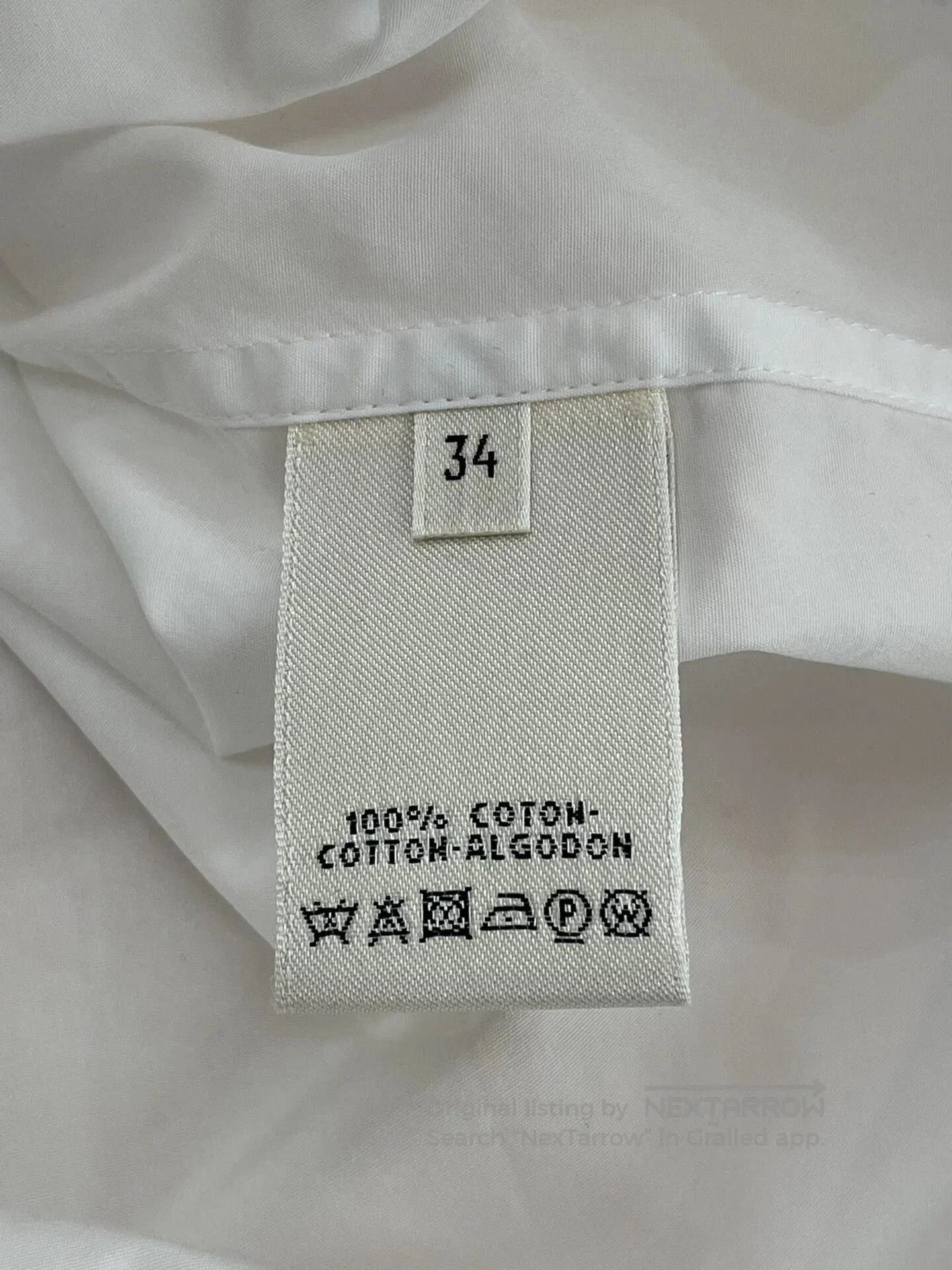 Hermes Hermes White Zip Shirt Jacket. Size US S / EU 44-46 / 1 - 5 Thumbnail