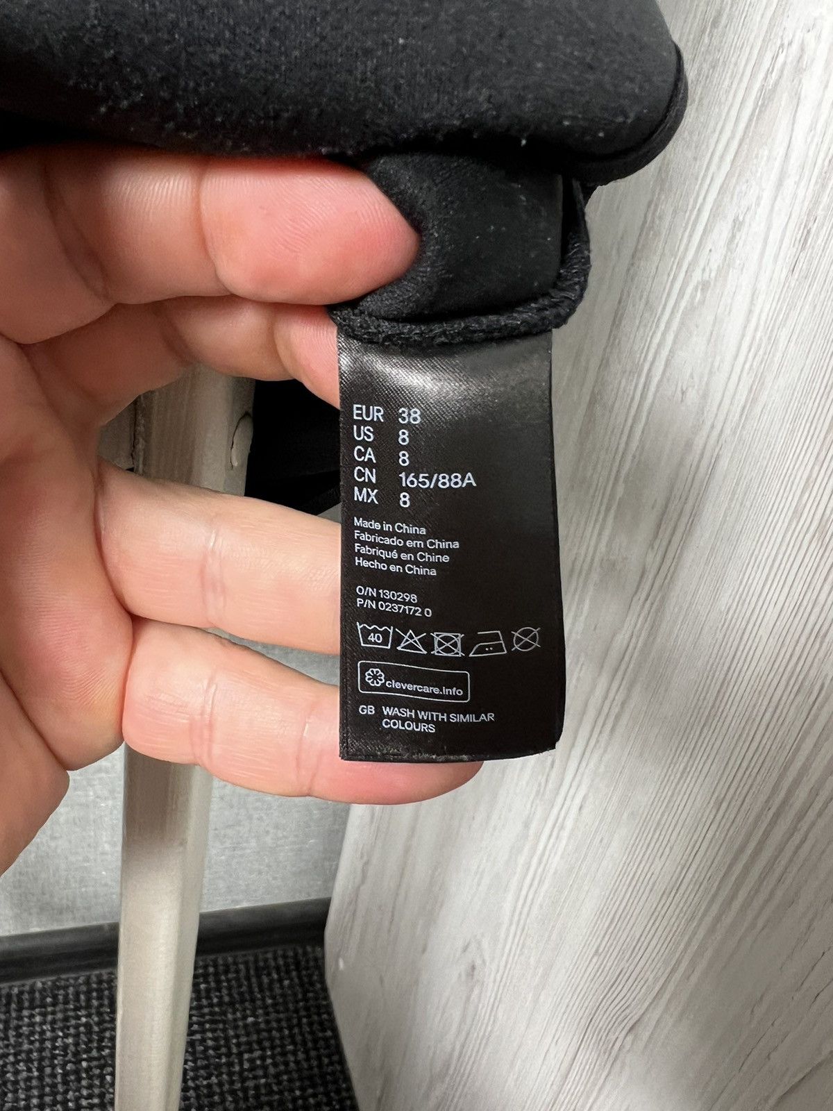 Alexander Wang ALEXANDER WANG x H&M Black Scuba Neoprene Dress Size 8 Size M / US 6-8 / IT 42-44 - 20 Thumbnail