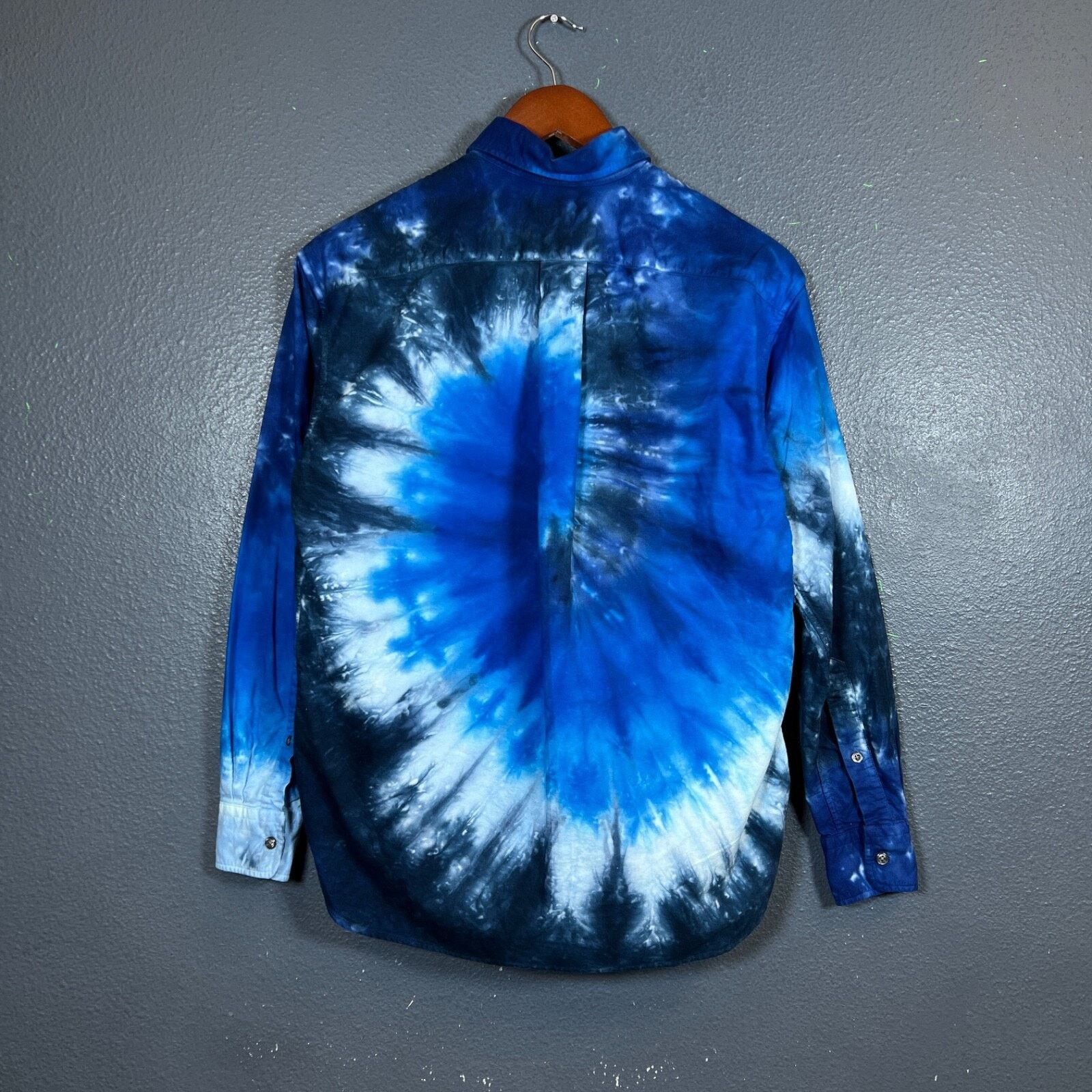 Polo Ralph Lauren Polo Ralph Lauren 2 women’s blue tie dye shirt long sleeve Size XS / US 0-2 / IT 36-38 - 5 Thumbnail