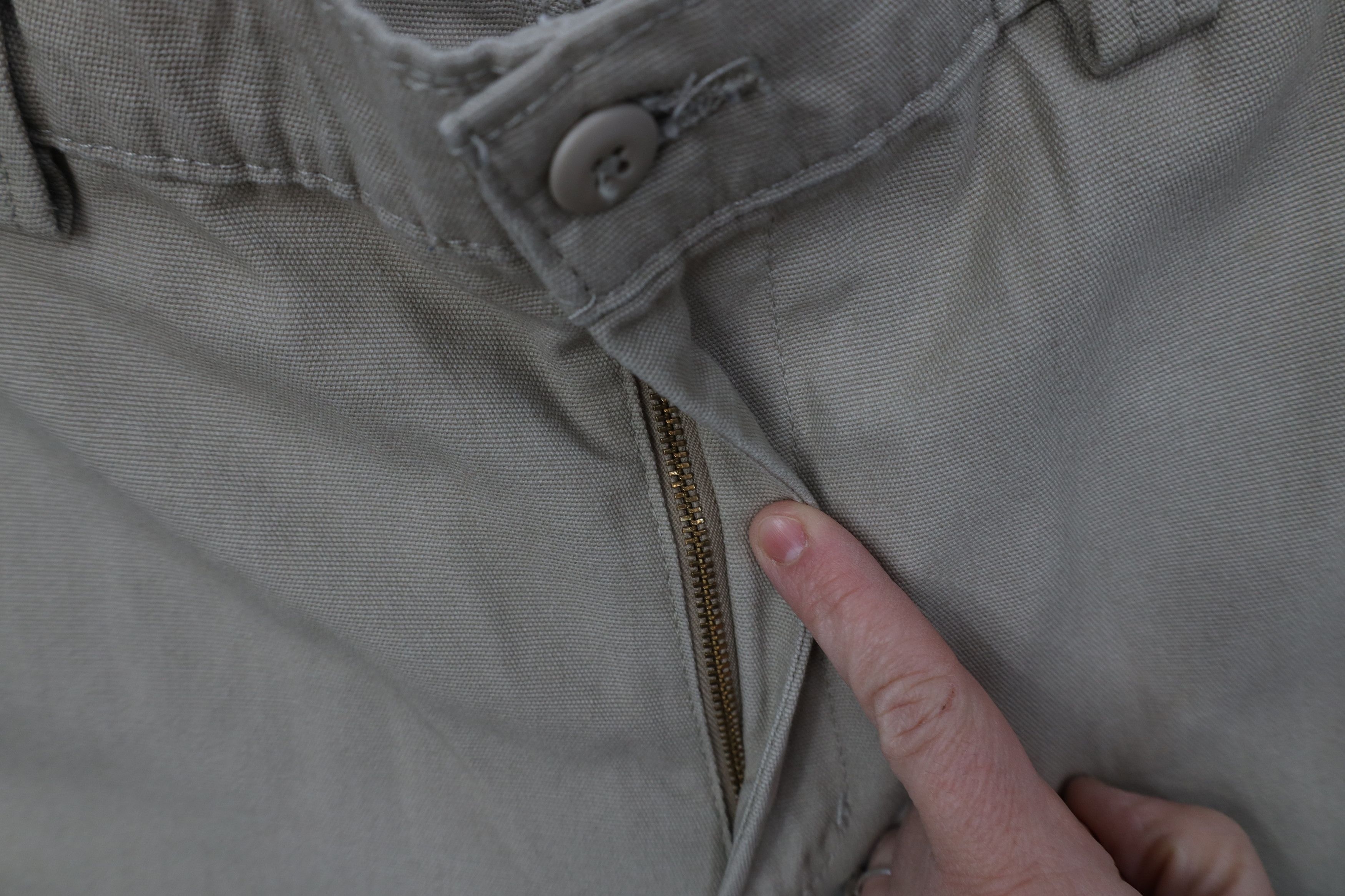 Wrangler Vintage Y2K Wrangler Workwear Wide Leg Cargo Pants Beige Size US 34 / EU 50 - 7 Thumbnail