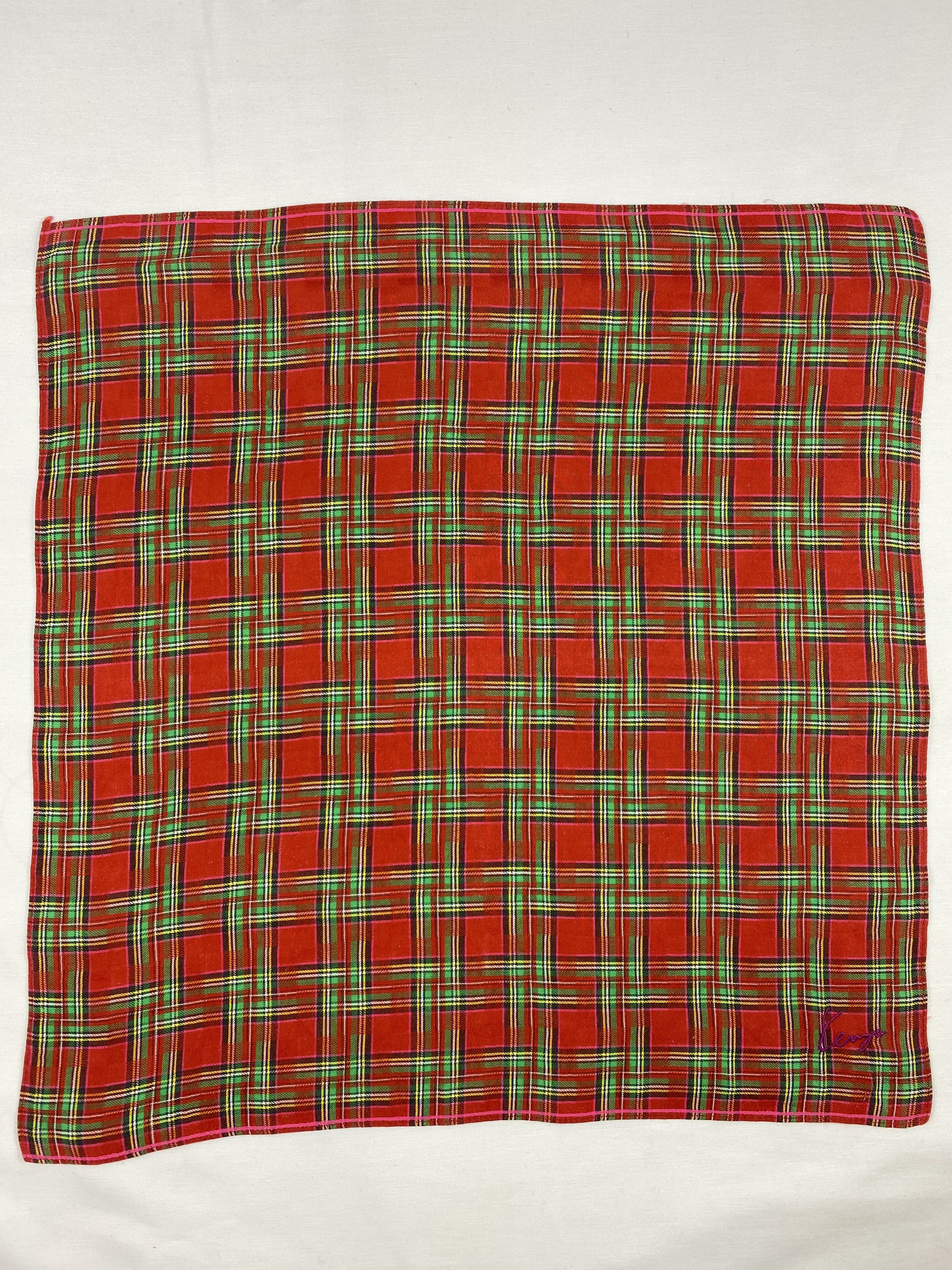Kenzo × Vintage Kenzo Handkerchief / Bandana / Neckerchief Size ONE SIZE - 3 Thumbnail