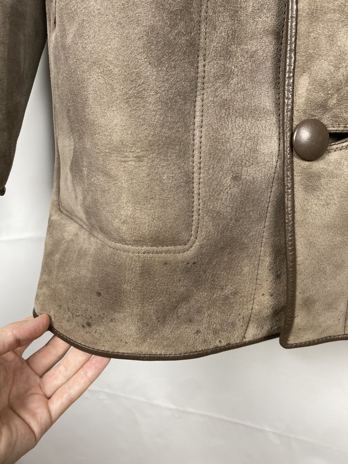 Vintage Lakeland Vintage Sheepskin Coat Men Real Shearling size 52 Size US L / EU 52-54 / 3 - 5 Thumbnail