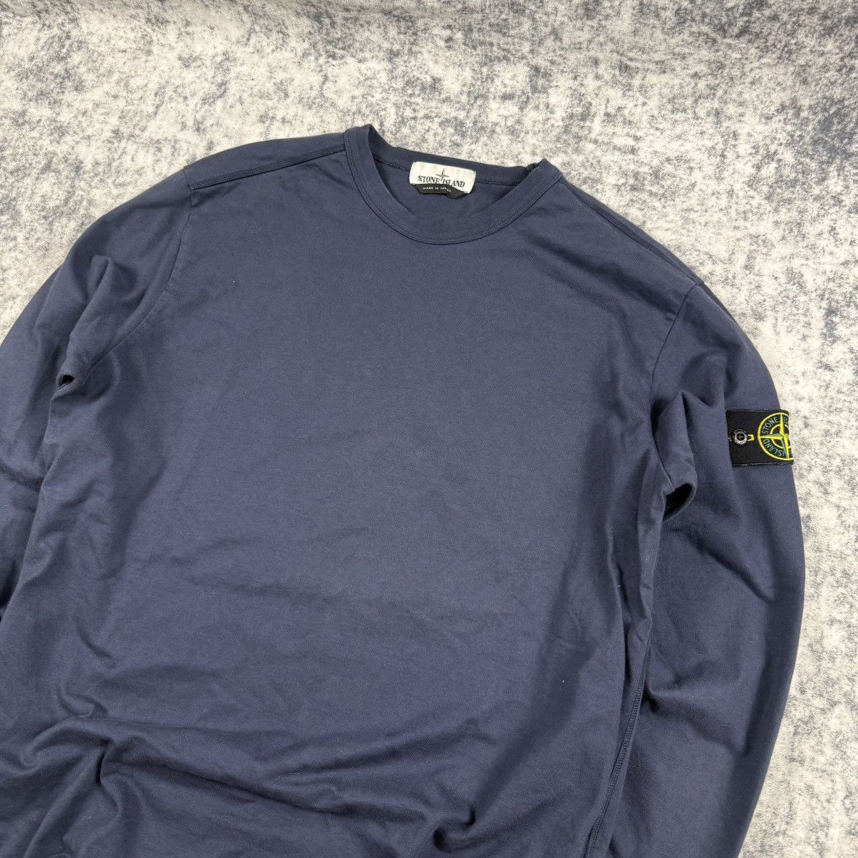 Stone Island Stone Island ‘Navy’ Long Sleeve Size US XL / EU 56 / 4 - 2 Thumbnail