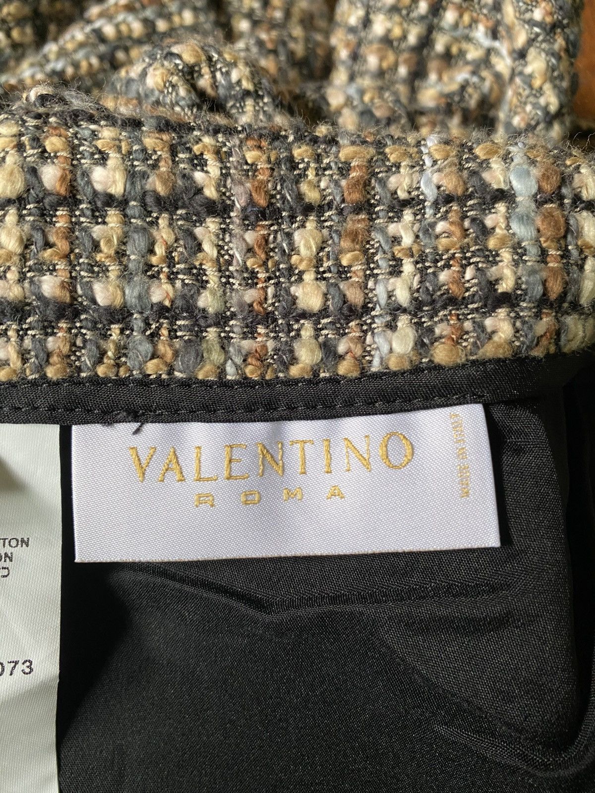 Valentino 2000s Valentino Roma Tweed Suit Set Size S / US 4 / IT 40 - 19 Thumbnail
