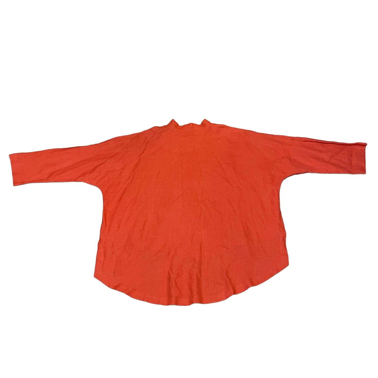Other ITEMZ Chris Baumgartner Button Up Top Linen Boho One Size Size ONE SIZE - 7 Thumbnail