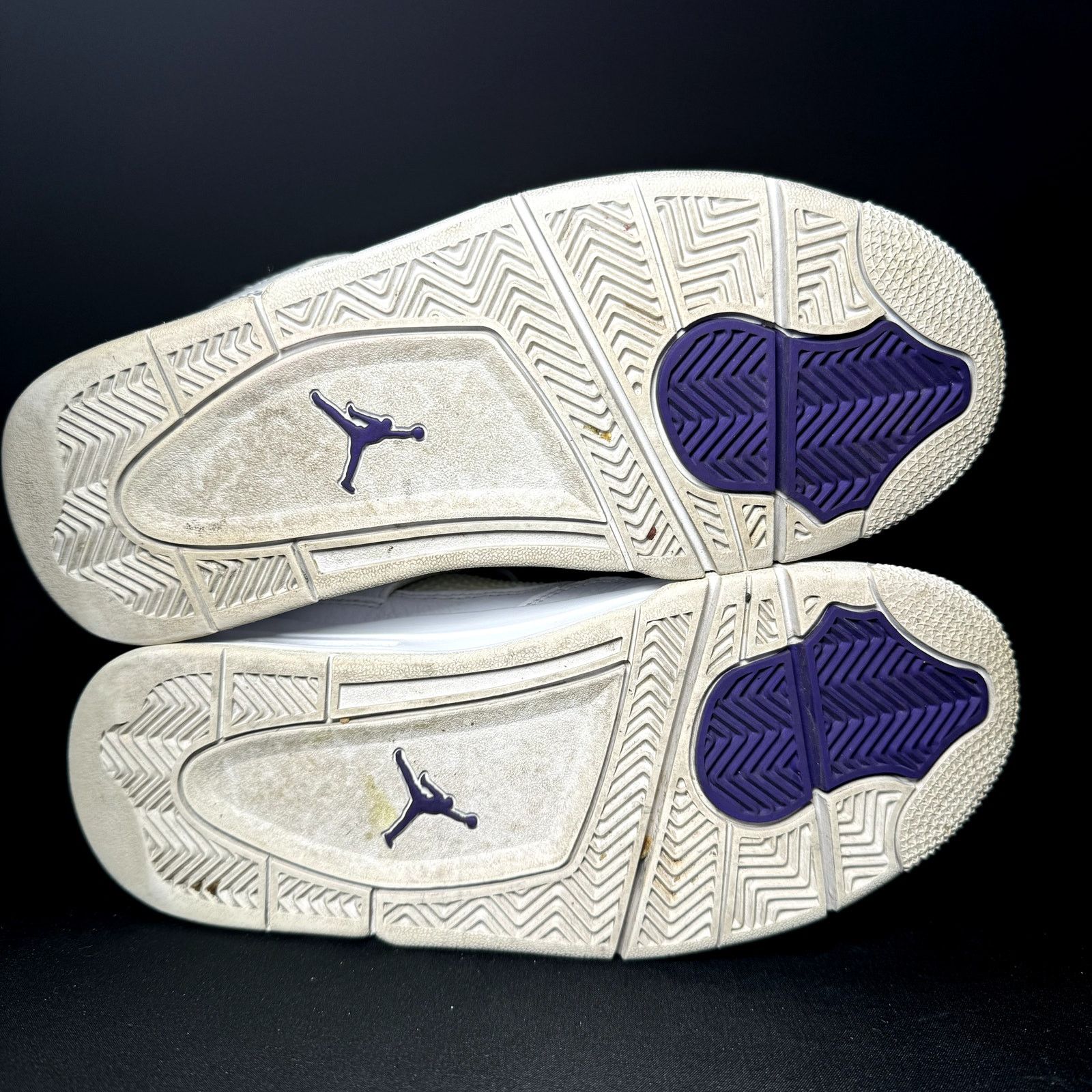 Jordan Brand × Nike Size 6 - Air Jordan 4 Retro GS Purple Metallic Men's Shoes Size US 6 / EU 39 - 7 Thumbnail