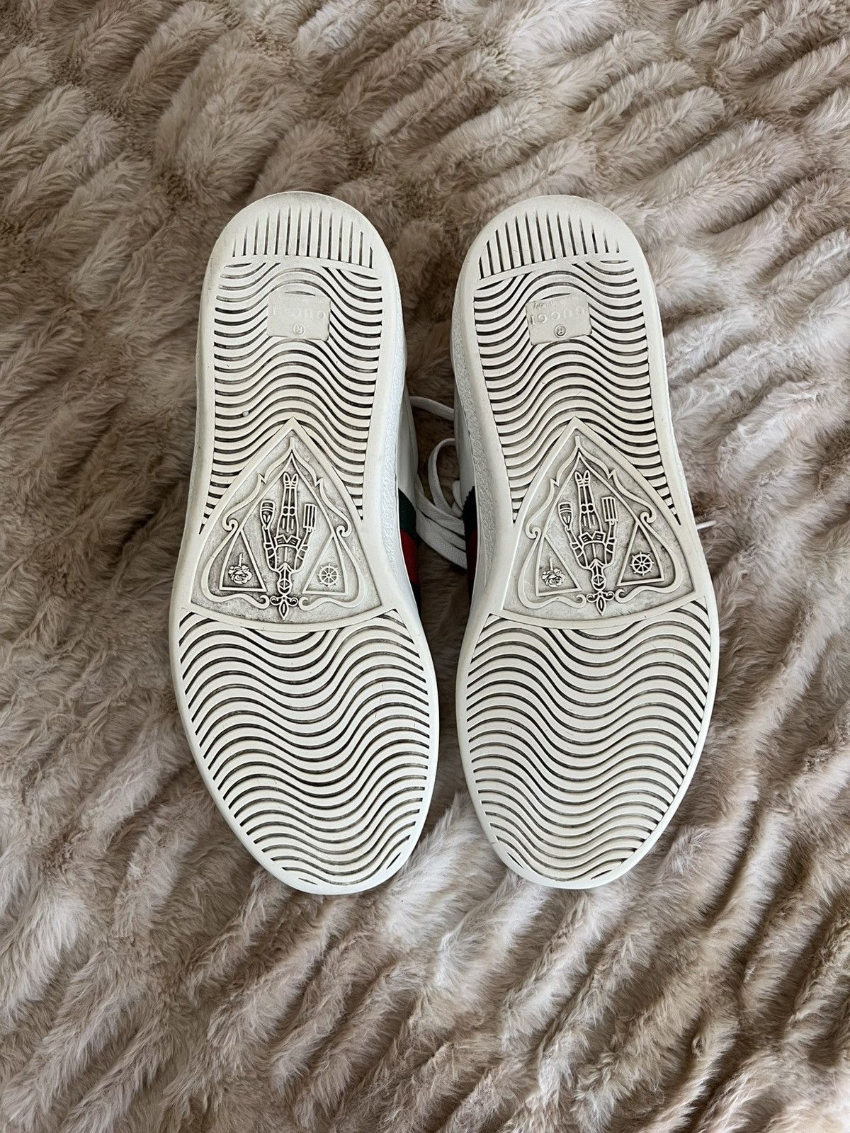 Gucci Men's Gucci Ace Embroidered Snake Size US 9.5 / EU 42-43 - 5 Thumbnail