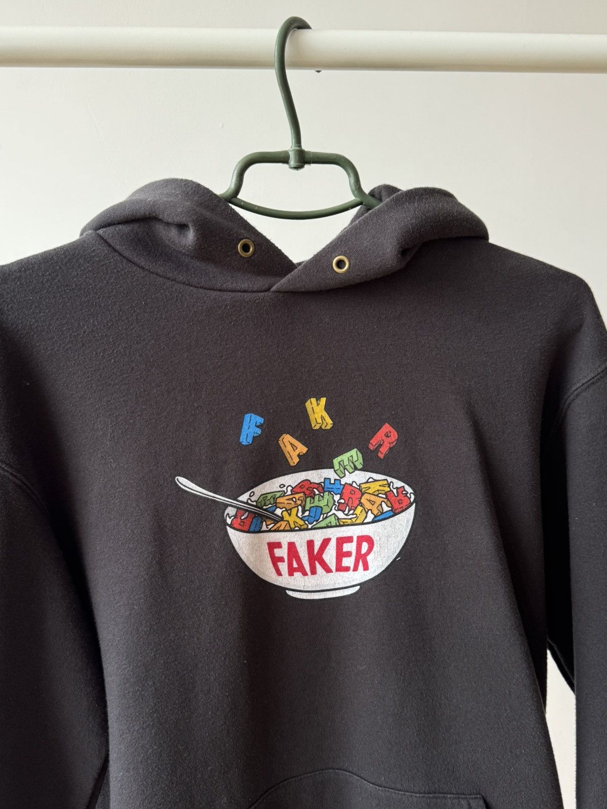 Vintage FAKER SUPPLY Cereal With Milk Hoodie Size US M / EU 48-50 / 2 - 2 Thumbnail
