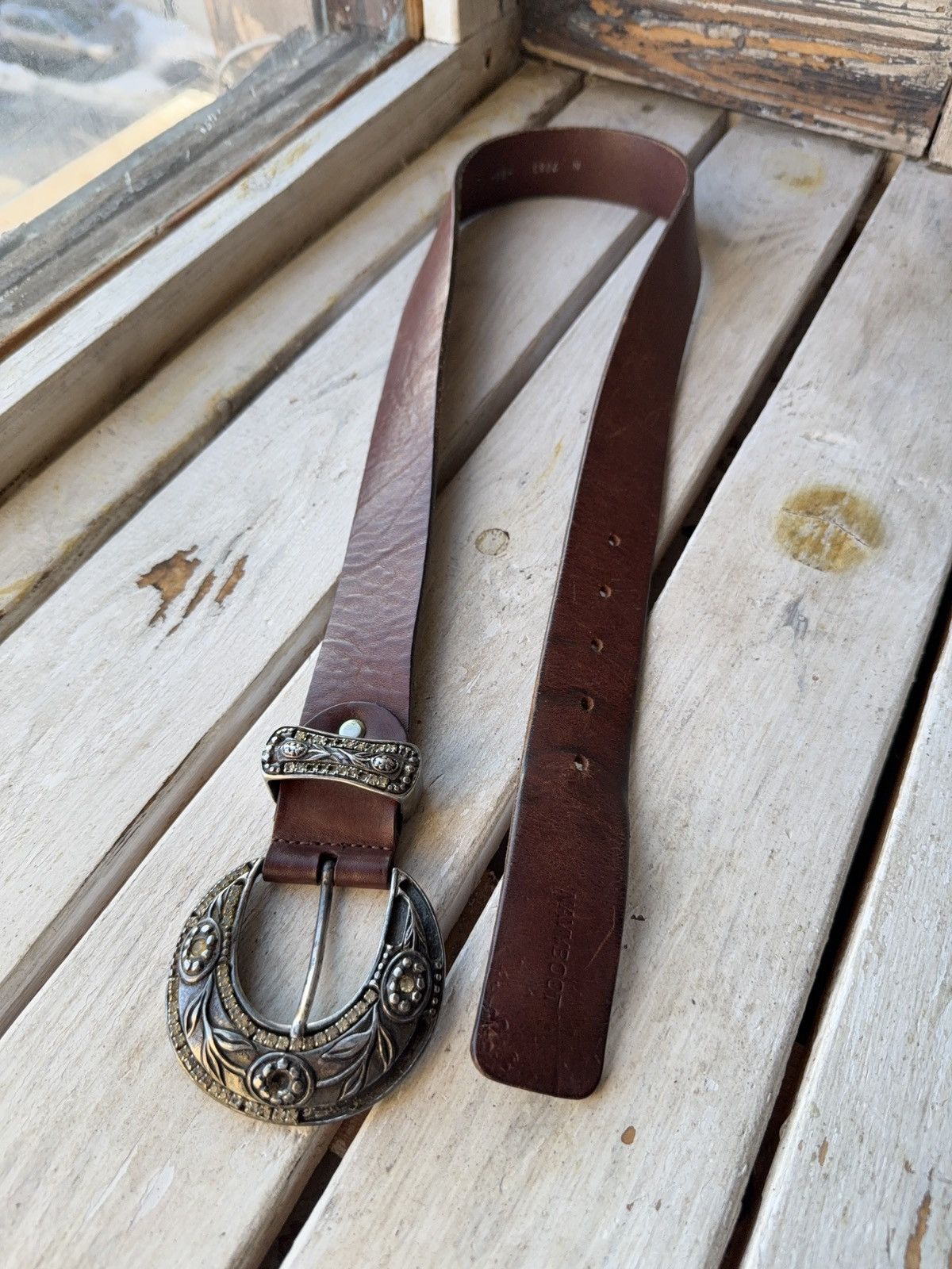 Japanese Brand 90s Y2K Avant Garde Punk Chrome Japanese Retro Style Belt Size ONE SIZE - 1 Thumbnail