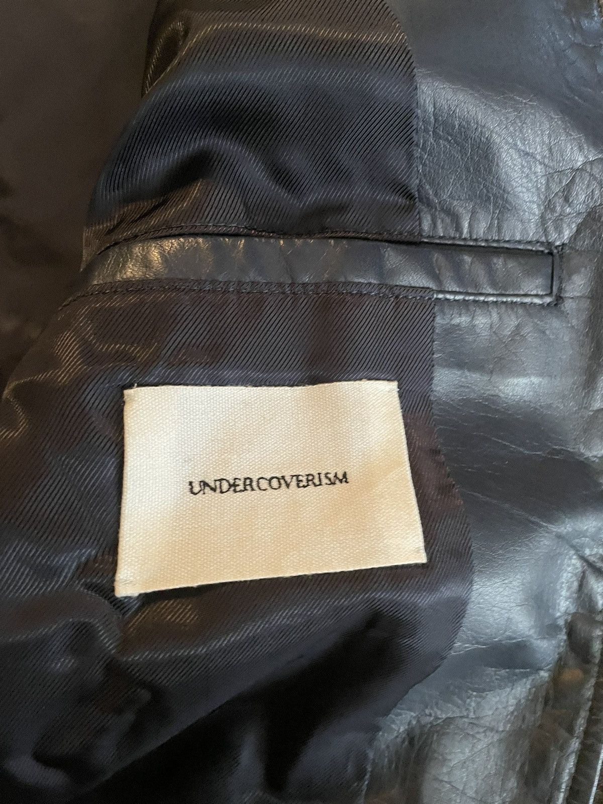 Jun Takahashi × Undercover 2011 AW Leather Jacket Size US S / EU 44-46 / 1 - 3 Thumbnail