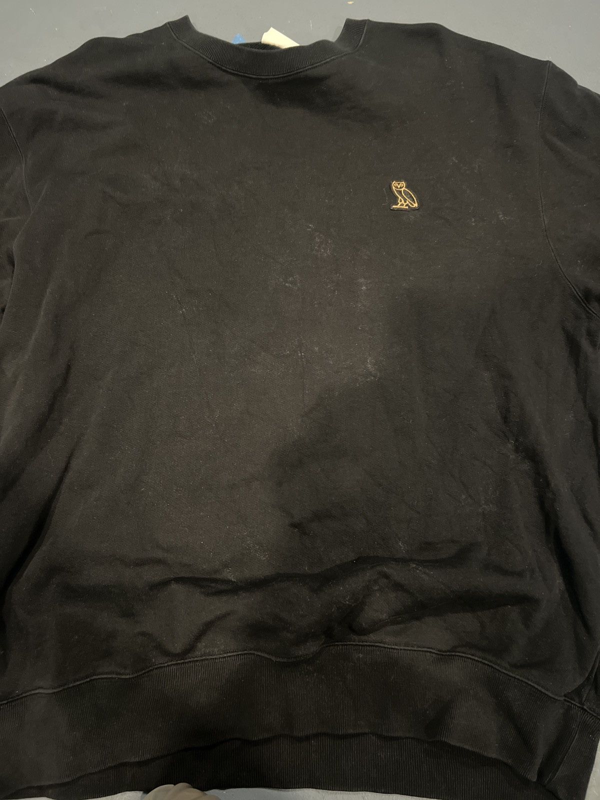 October's Very Own OVO Essentials Black Sweatshirt Extra Large Size US XL / EU 56 / 4 - 2 Thumbnail
