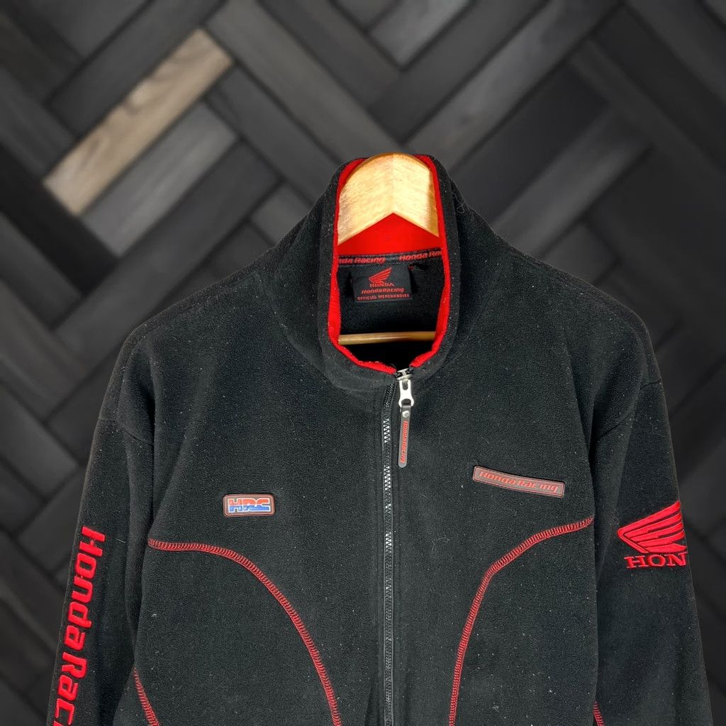 Honda Honda Racing Fleece Jacket Full Zip Black M Men’s Jacket Size US M / EU 48-50 / 2 - 1 Thumbnail