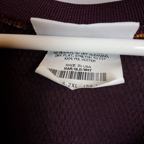 Other Vintage Holy Cross Maroon Gold Basketball Jersey Size 2XL Size US XXL / EU 58 / 5 - 3 Thumbnail